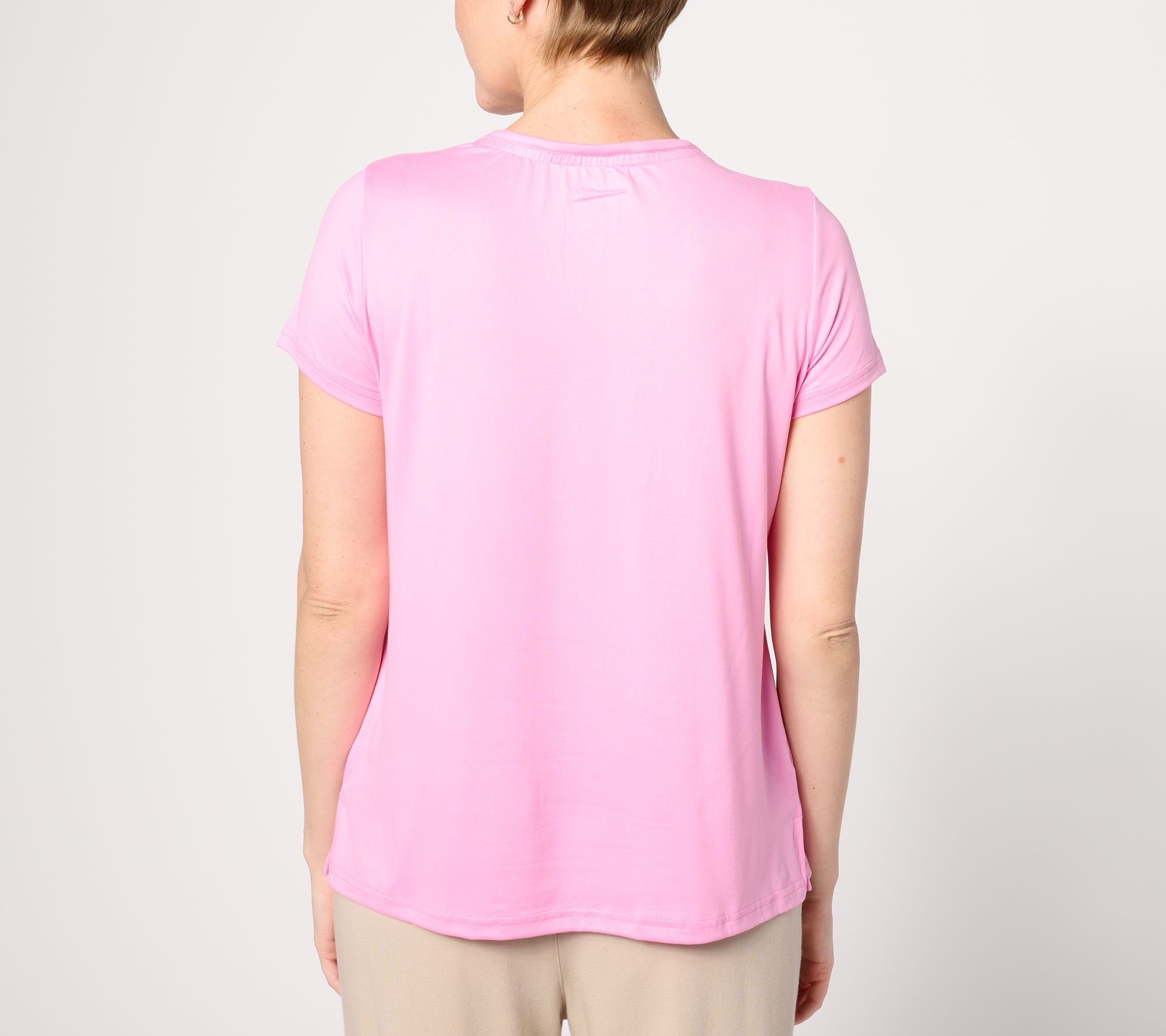 "As Is" MUK LUKS Pack of Two Cloud Knit Tees