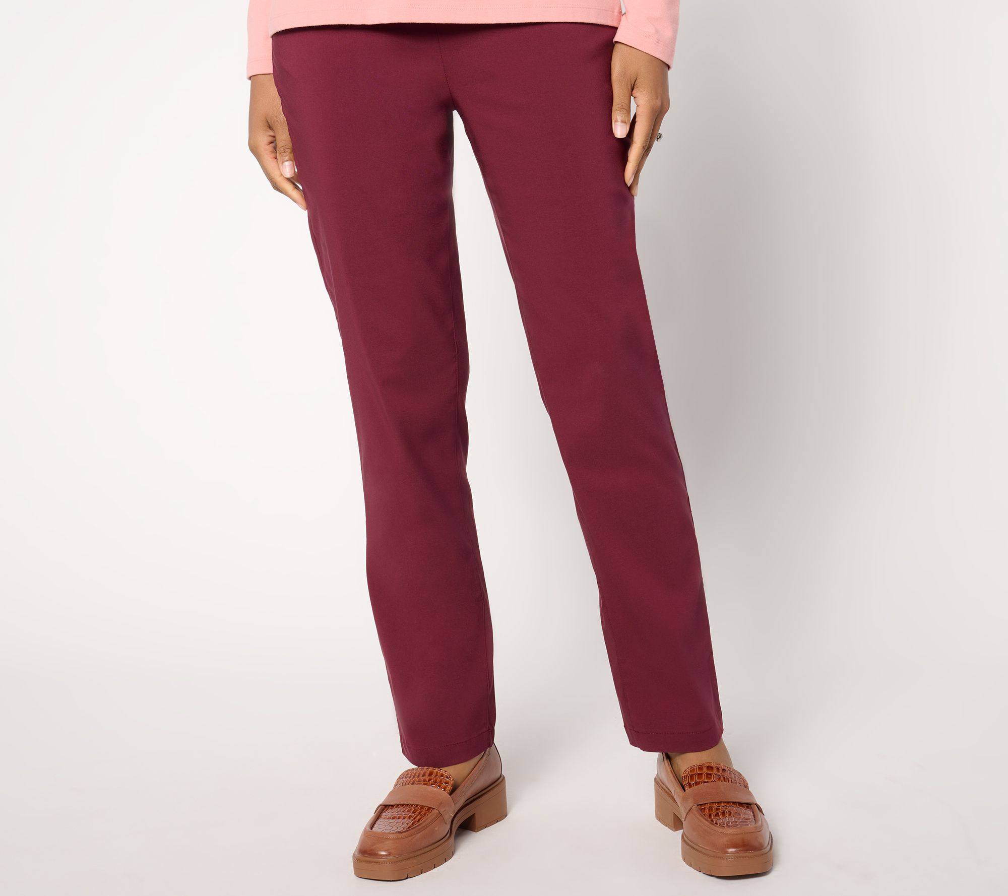 "As Is" Denim & Co. Signature Regular Smart Stretch Air Pant