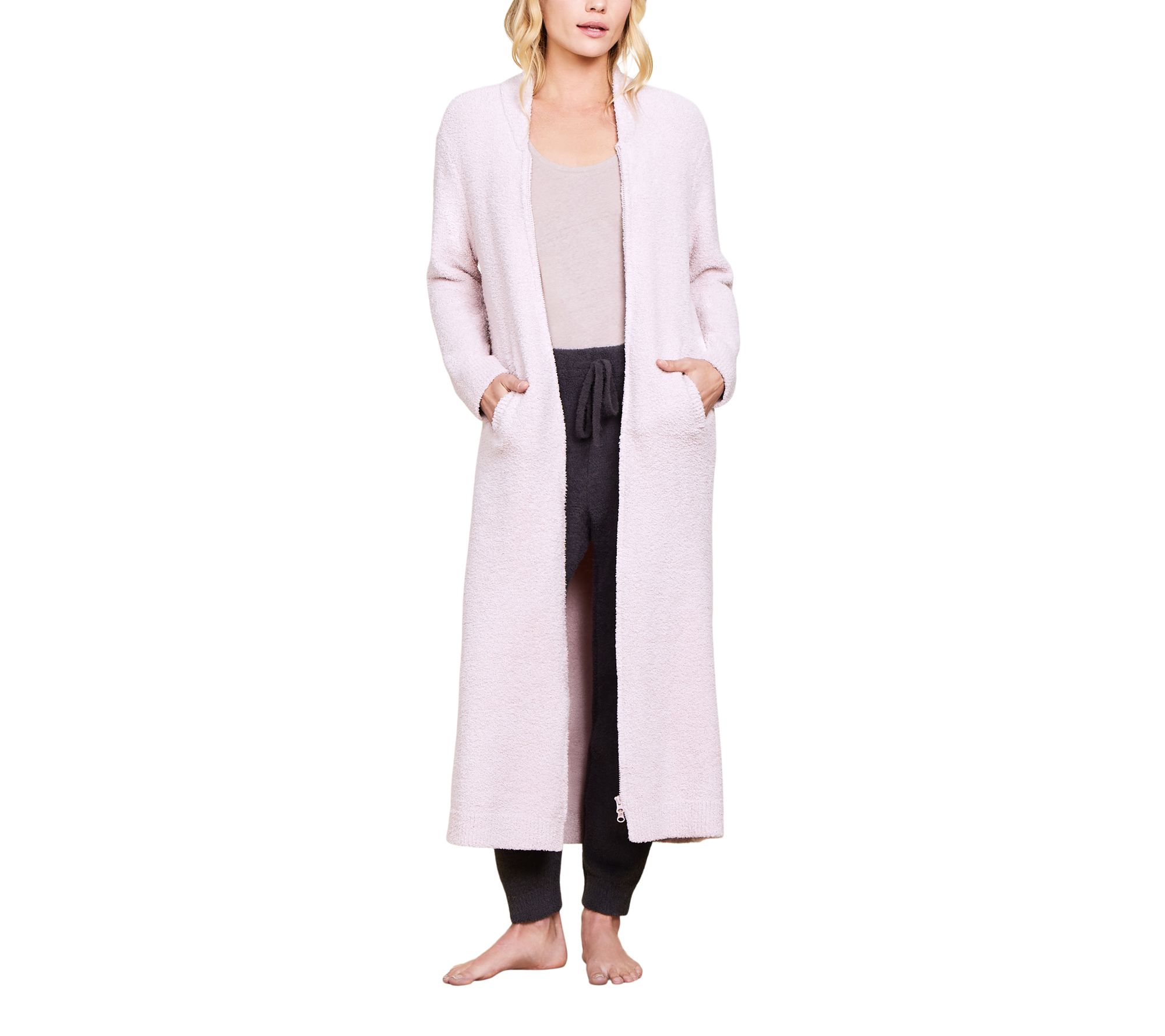 Barefoot Dreams CozyChic Full Zip V-Neck Lounger