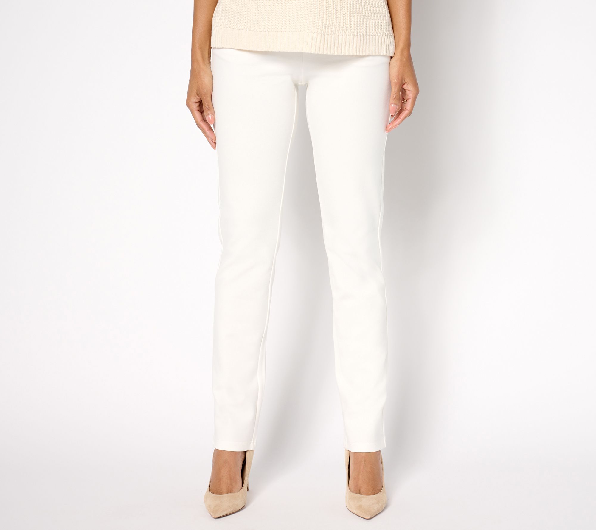 "As Is" Belle by Kim Gravel Tall Ponte Hollywood Waist Pant