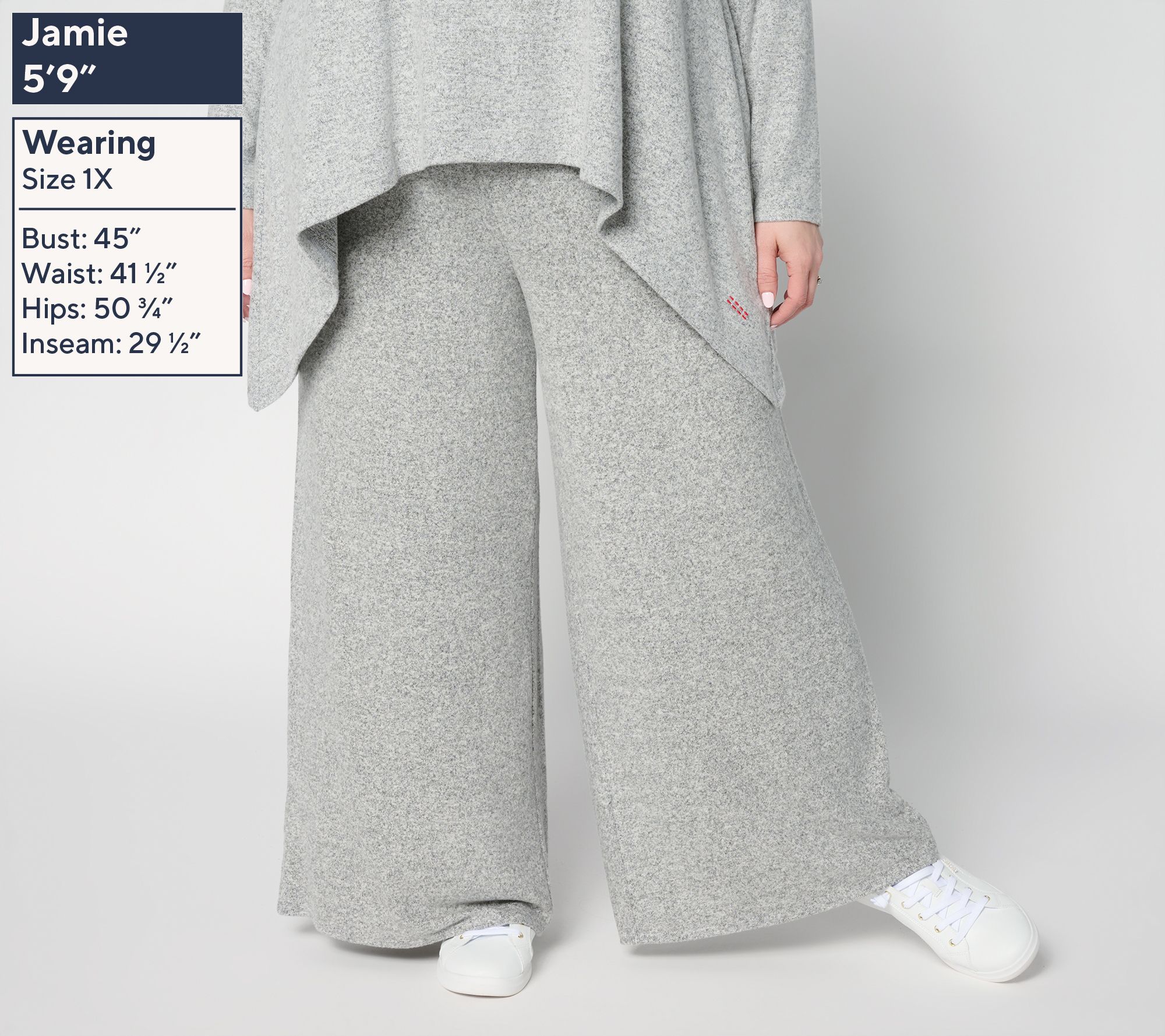 Peace Love World Comfy Wide Leg Pull-On Pants - QVC.com