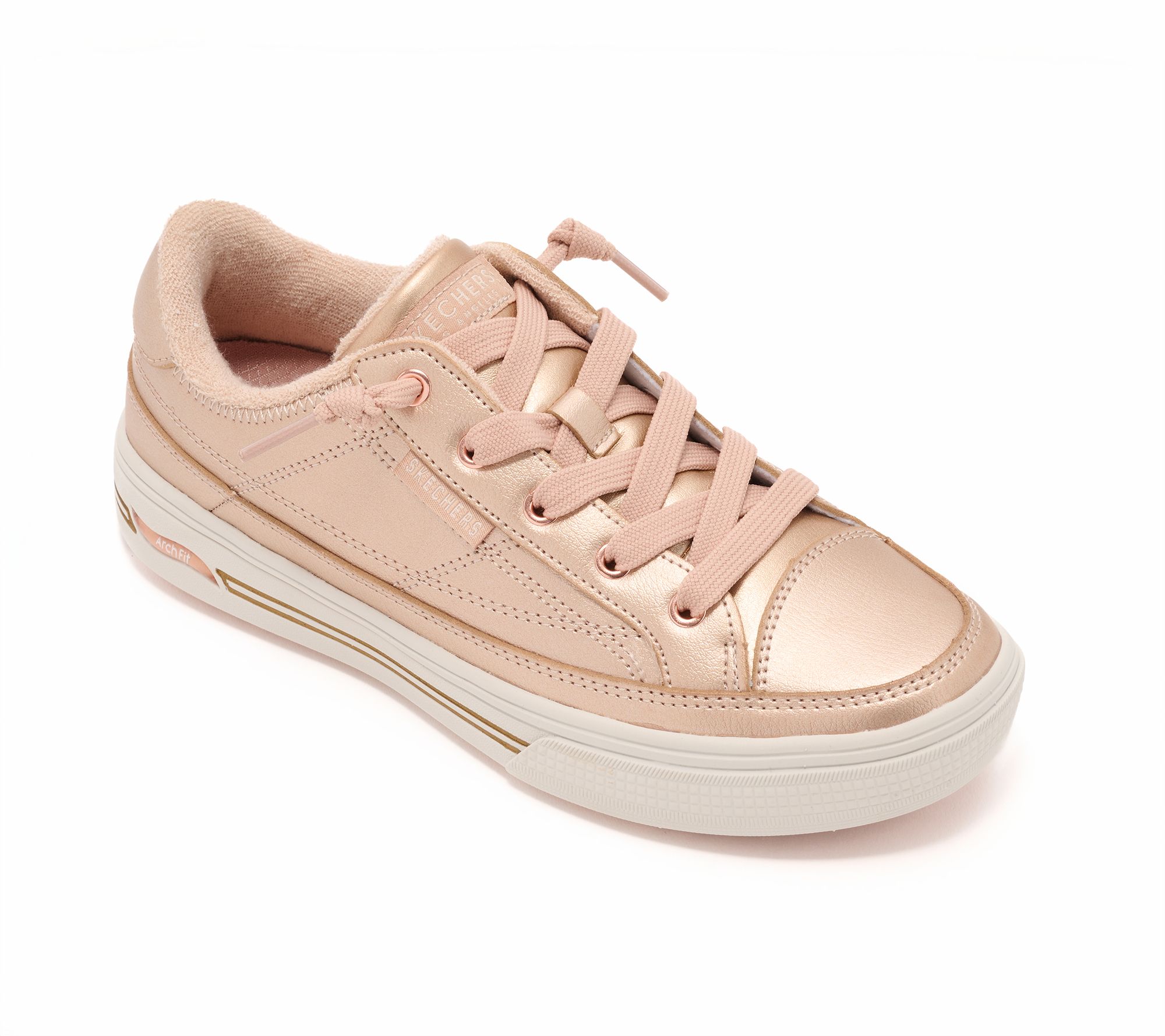 Skechers Street Arch Fit Arcade Metallic Sneakers