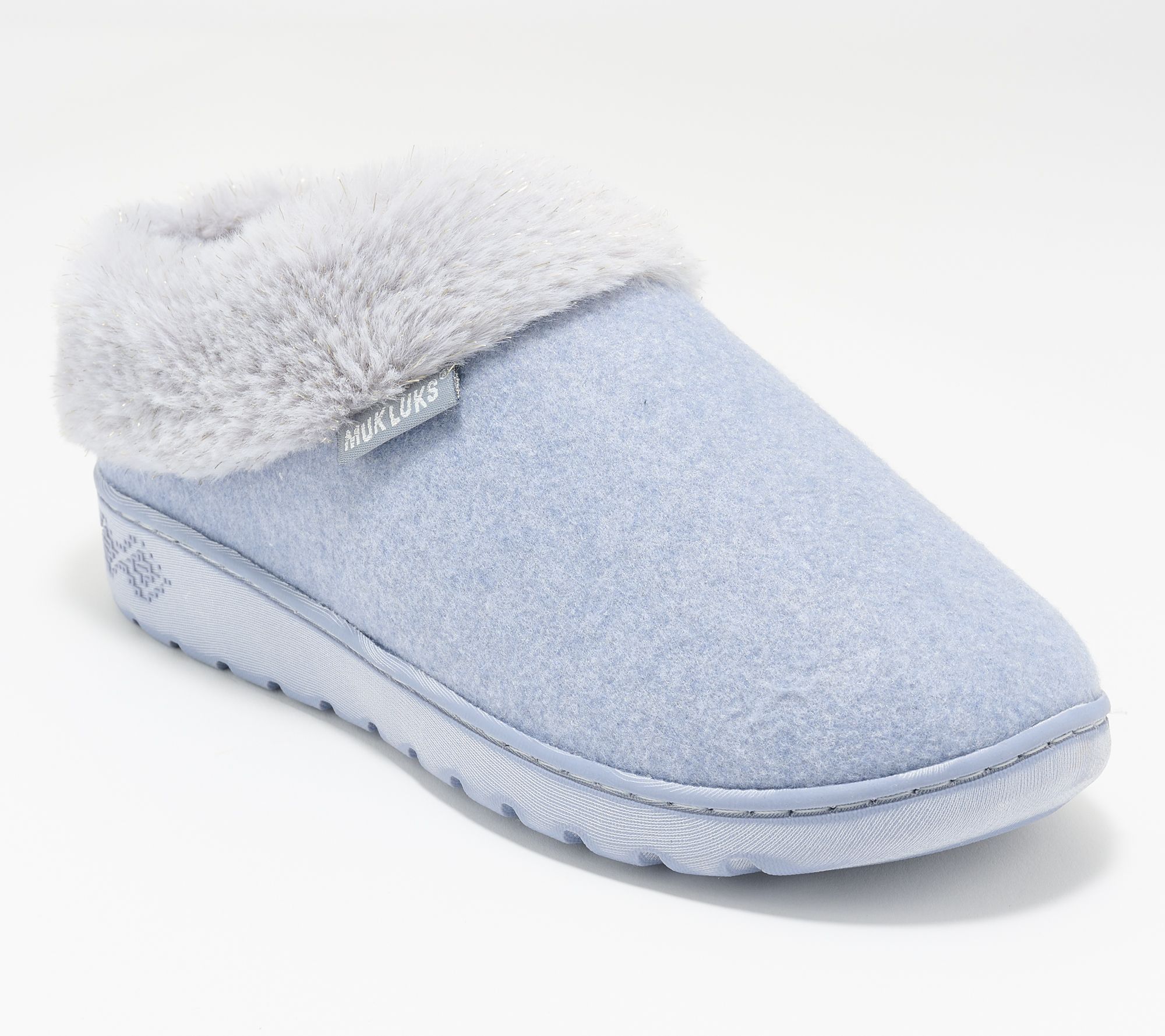 Muk Luks Cozy Slippers w/ Faux Fur Lining - Nony Ann