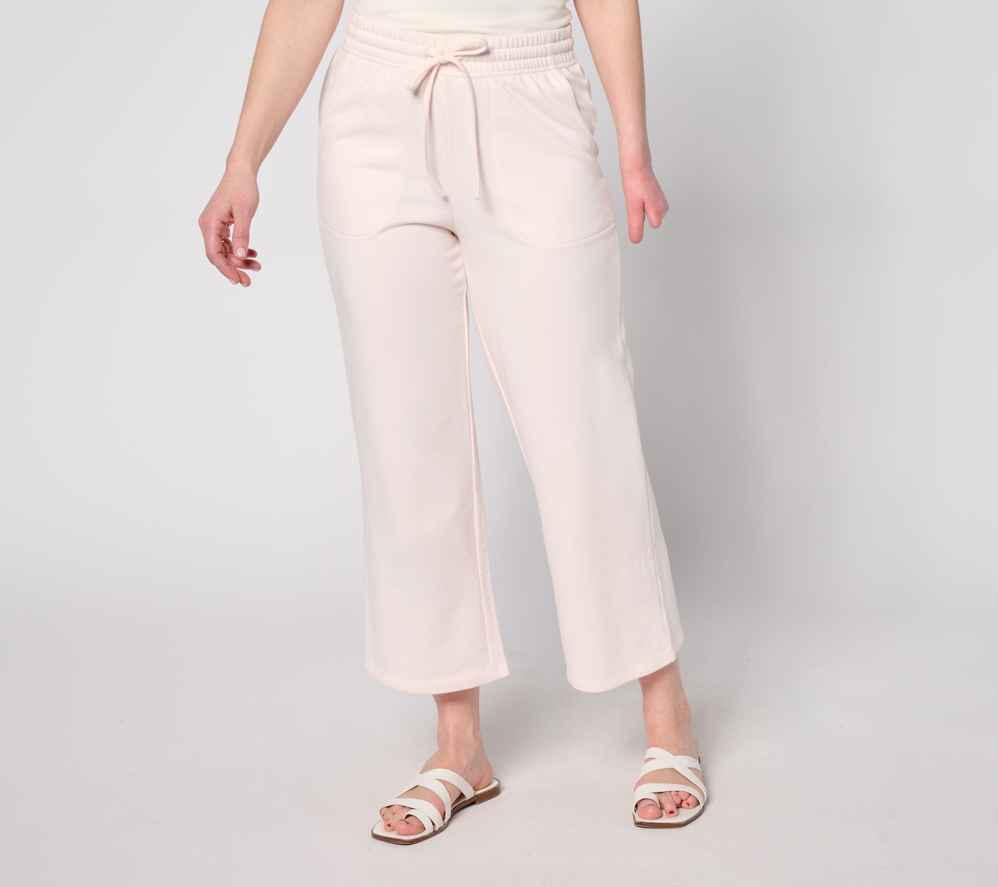 "As Is" Belle Beach by Kim Gravel Regular Seaside Sweats Crop