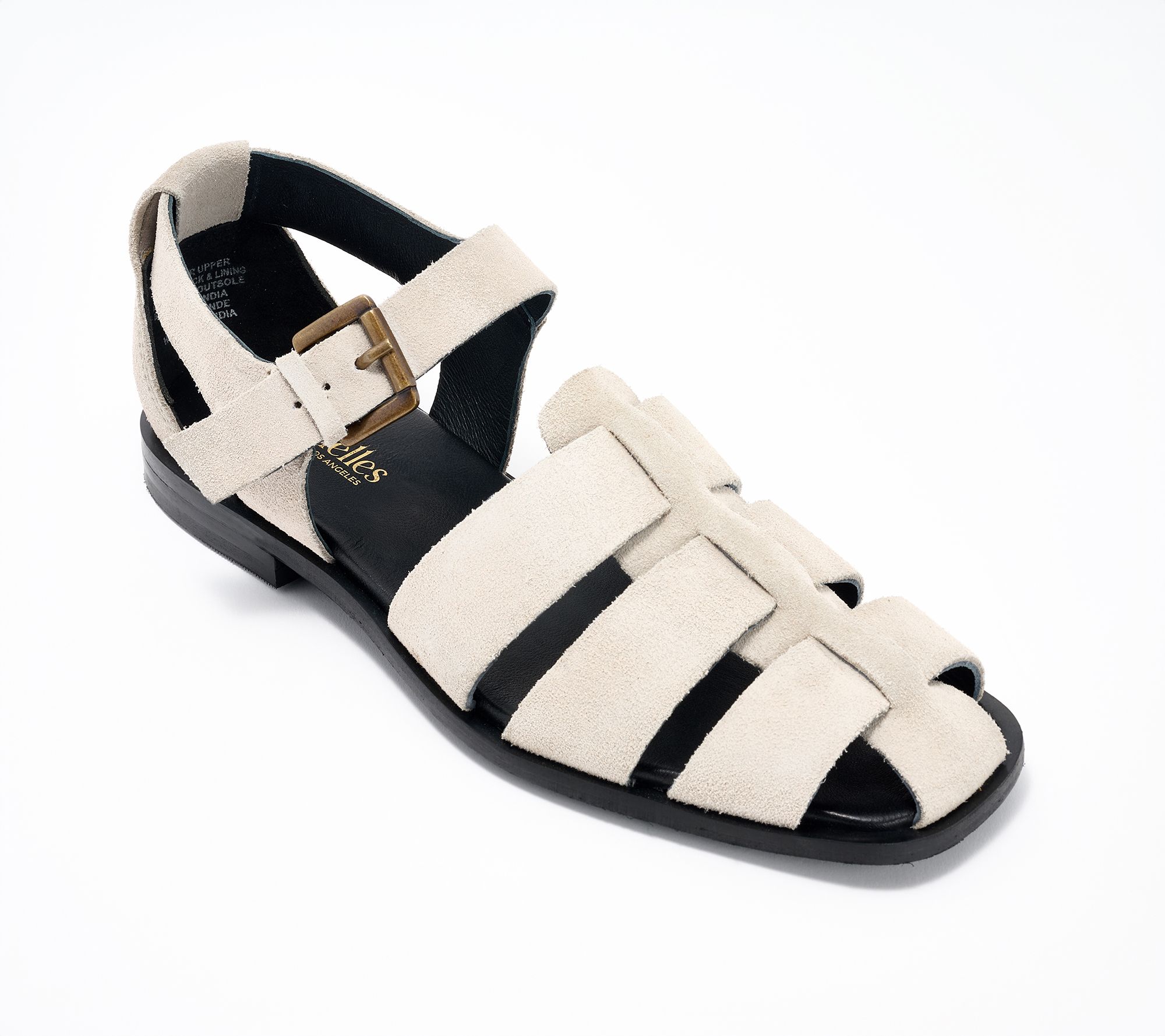 "As Is" Seychelles Suede Fisherman Sandals - The Blues