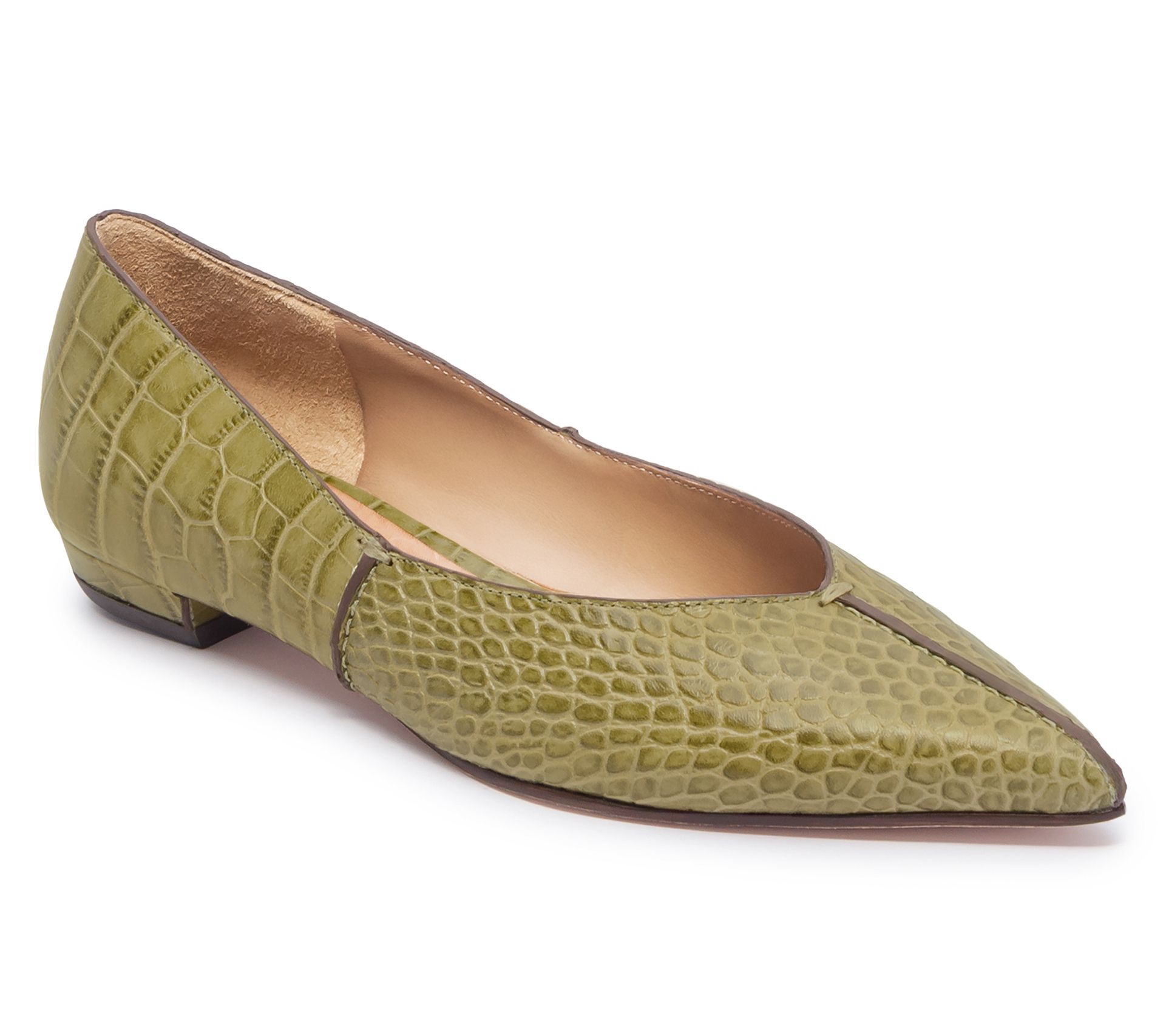 Bernardo Leather Flat - Lana