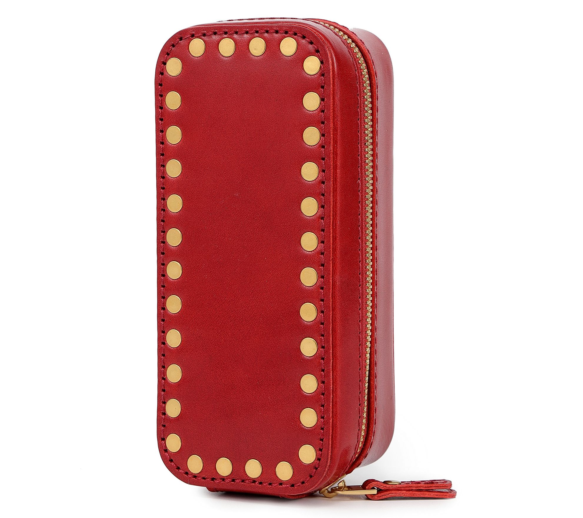 Old Trend Leather Oblong Jewelry Box