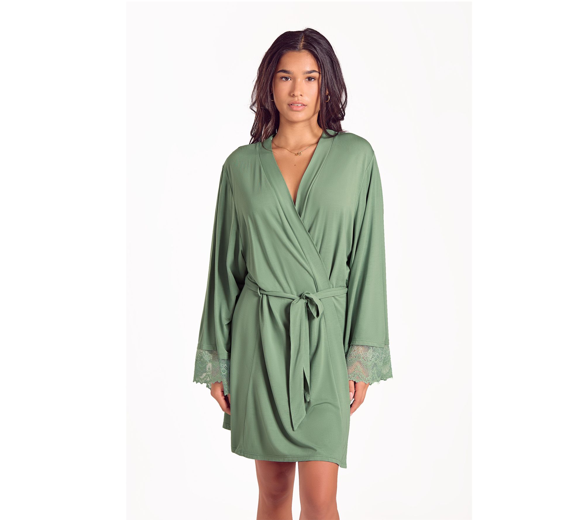 iCollection Modal Blend Self-Tie Robe