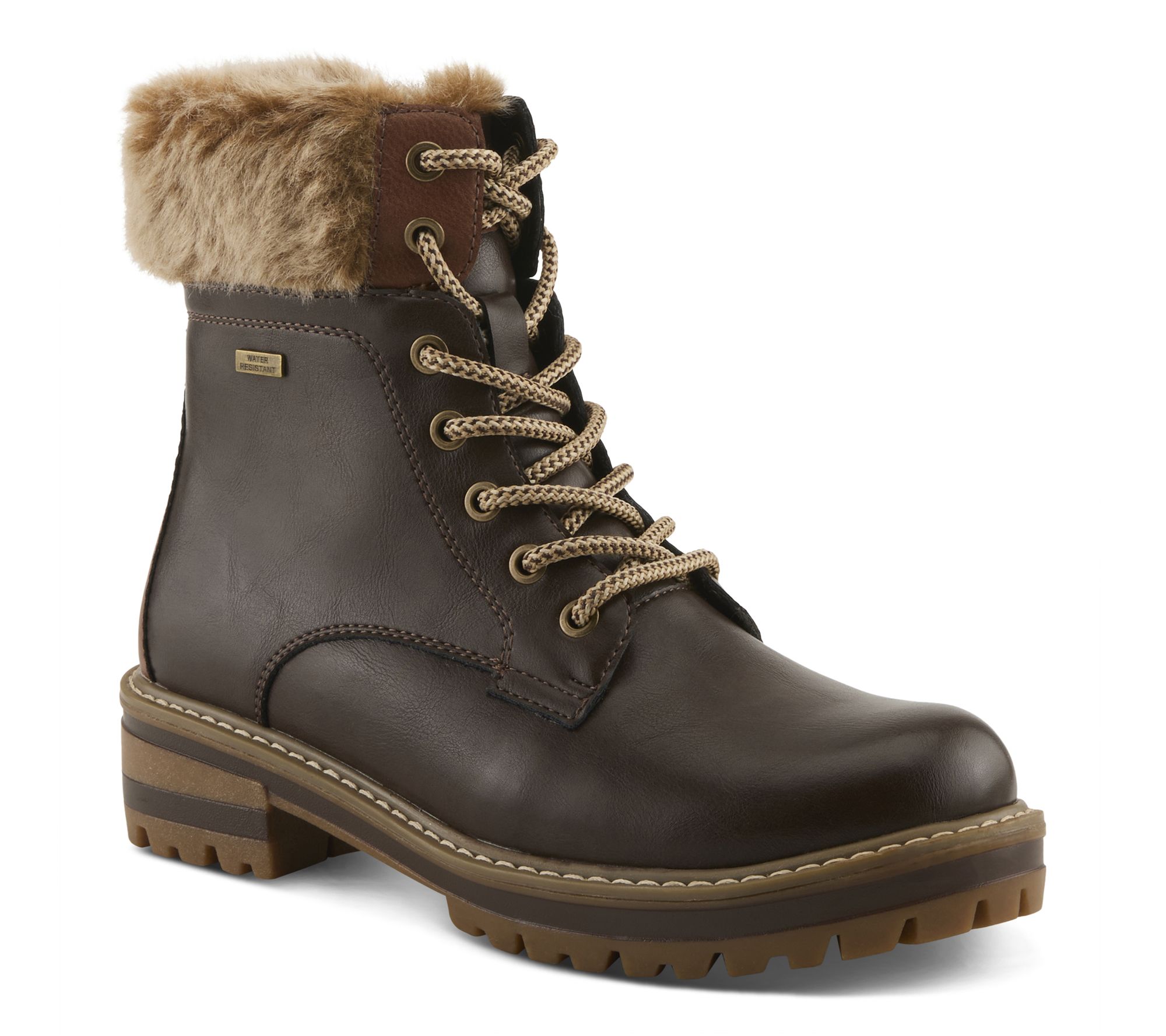 Patrizia by Spring Step Lace-up Boots - Canario