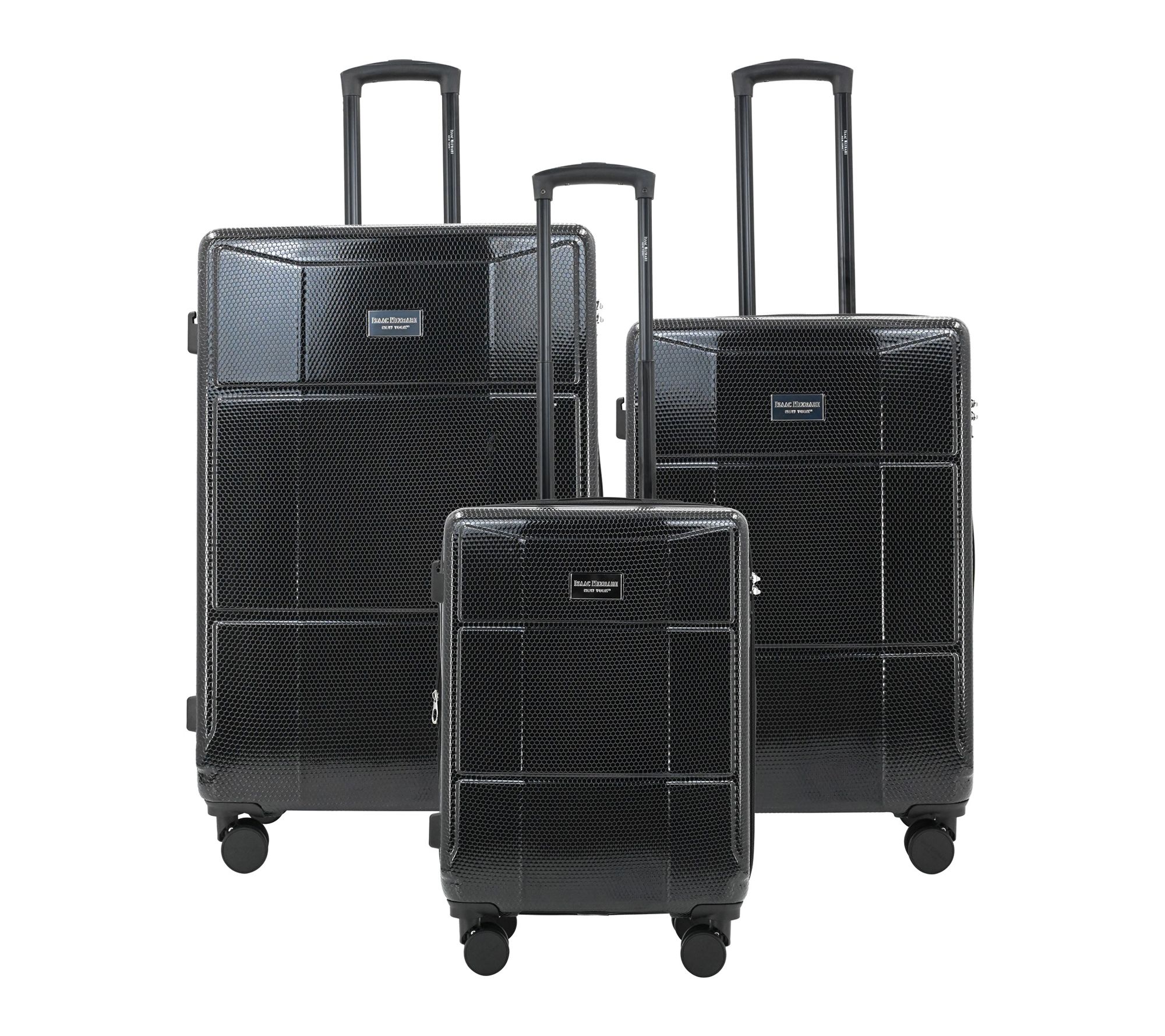 アルソア セット ISAAC MIZRAHI AERO 3-Piece Luggage Set Lightweight Expandable