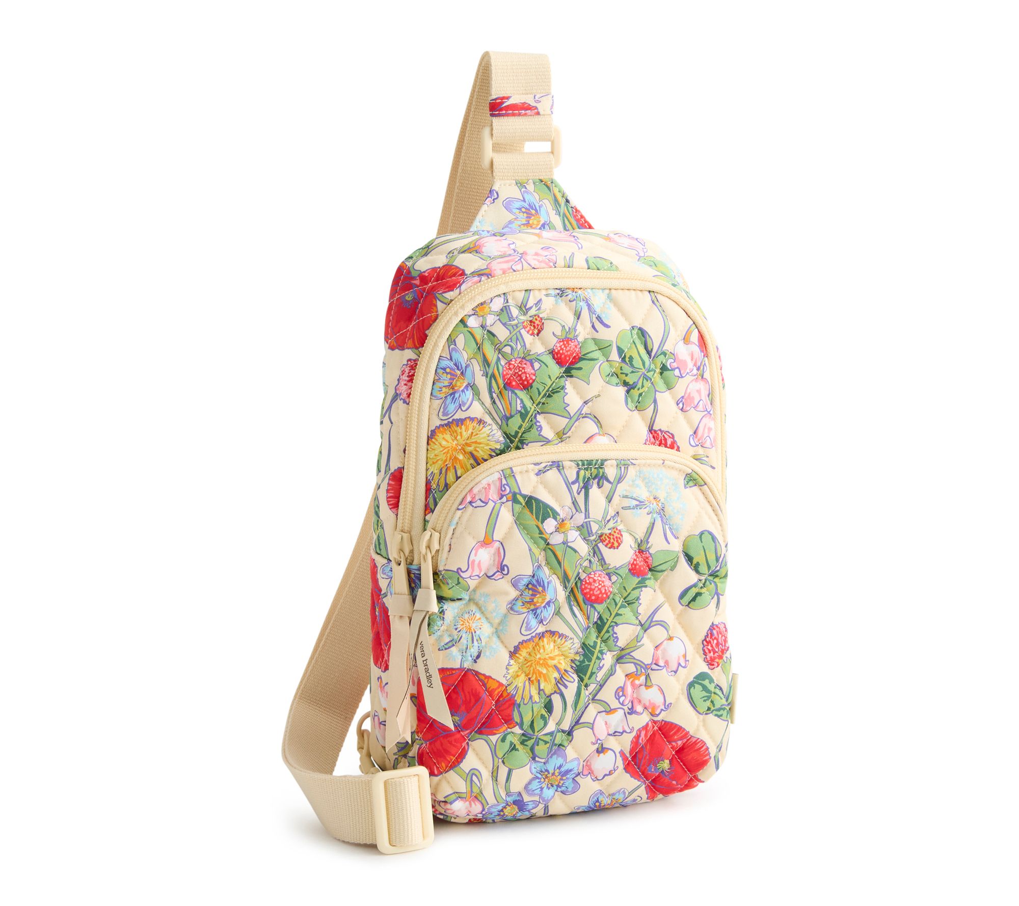 Vera Bradley Lorman Sling Cotton Backpack