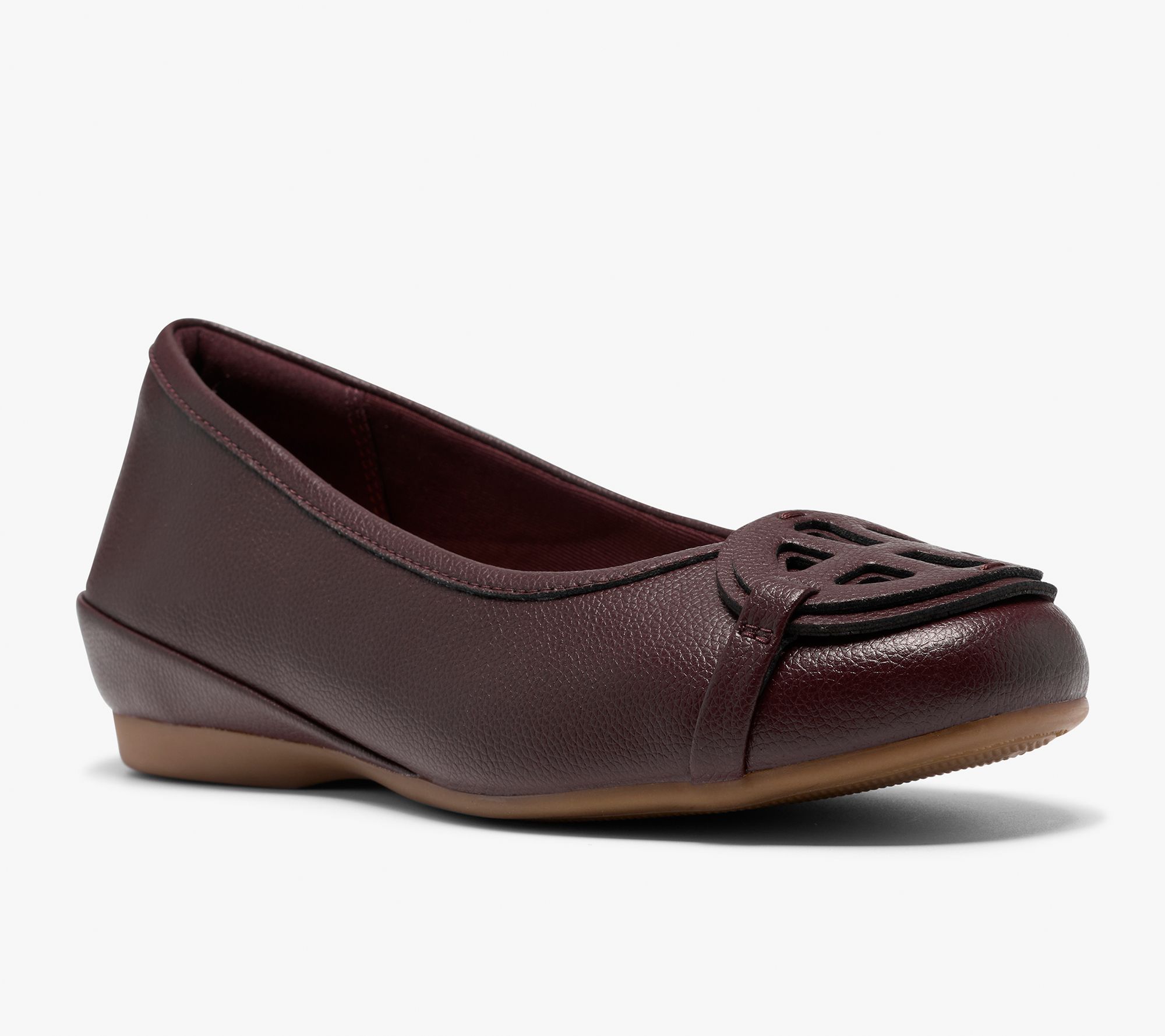 Clarks Collection Leather or Synthetic Flats -Cathrynn Luna