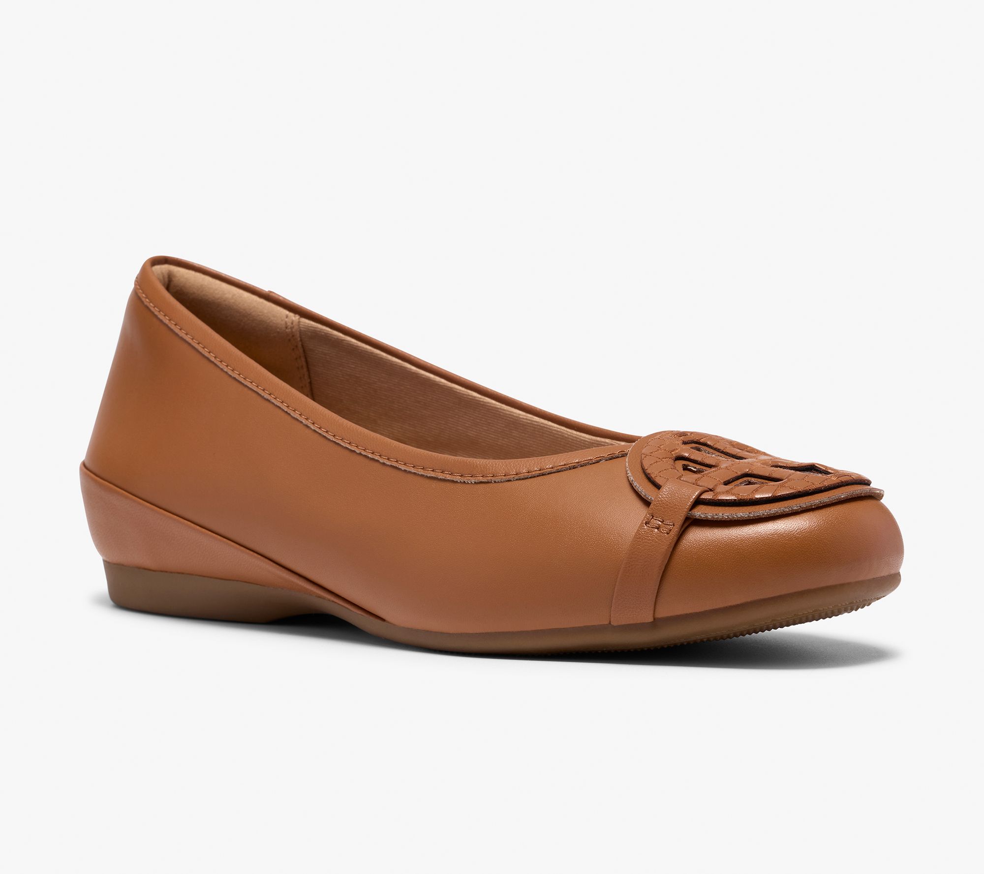Clarks Collection Leather or Synthetic Flats -Cathrynn Luna