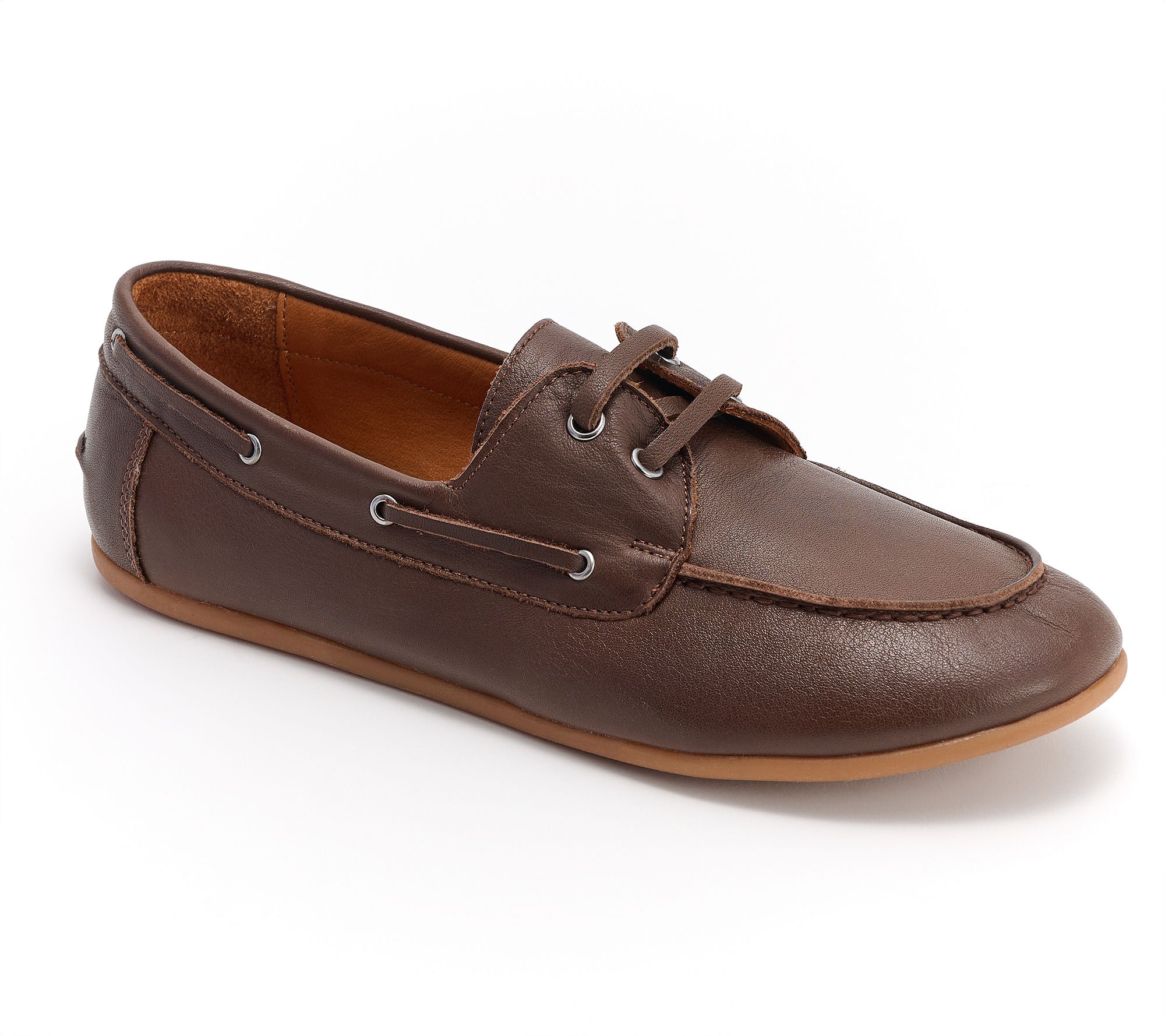 "As Is" Miz Mooz Suede Boat Shoes- Nina