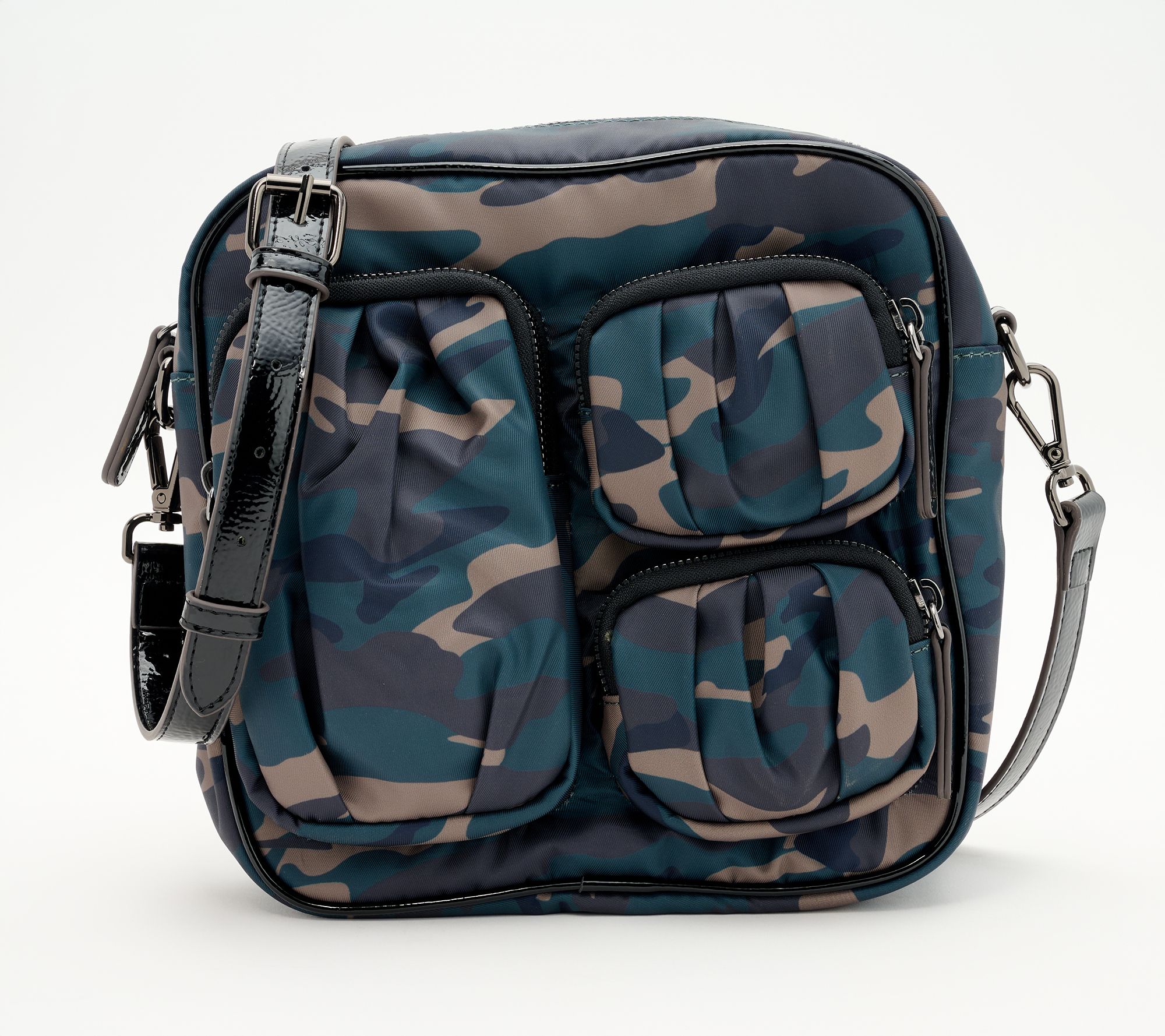  Mally Casual Friday Luxe Nylon Cargo Crossbody