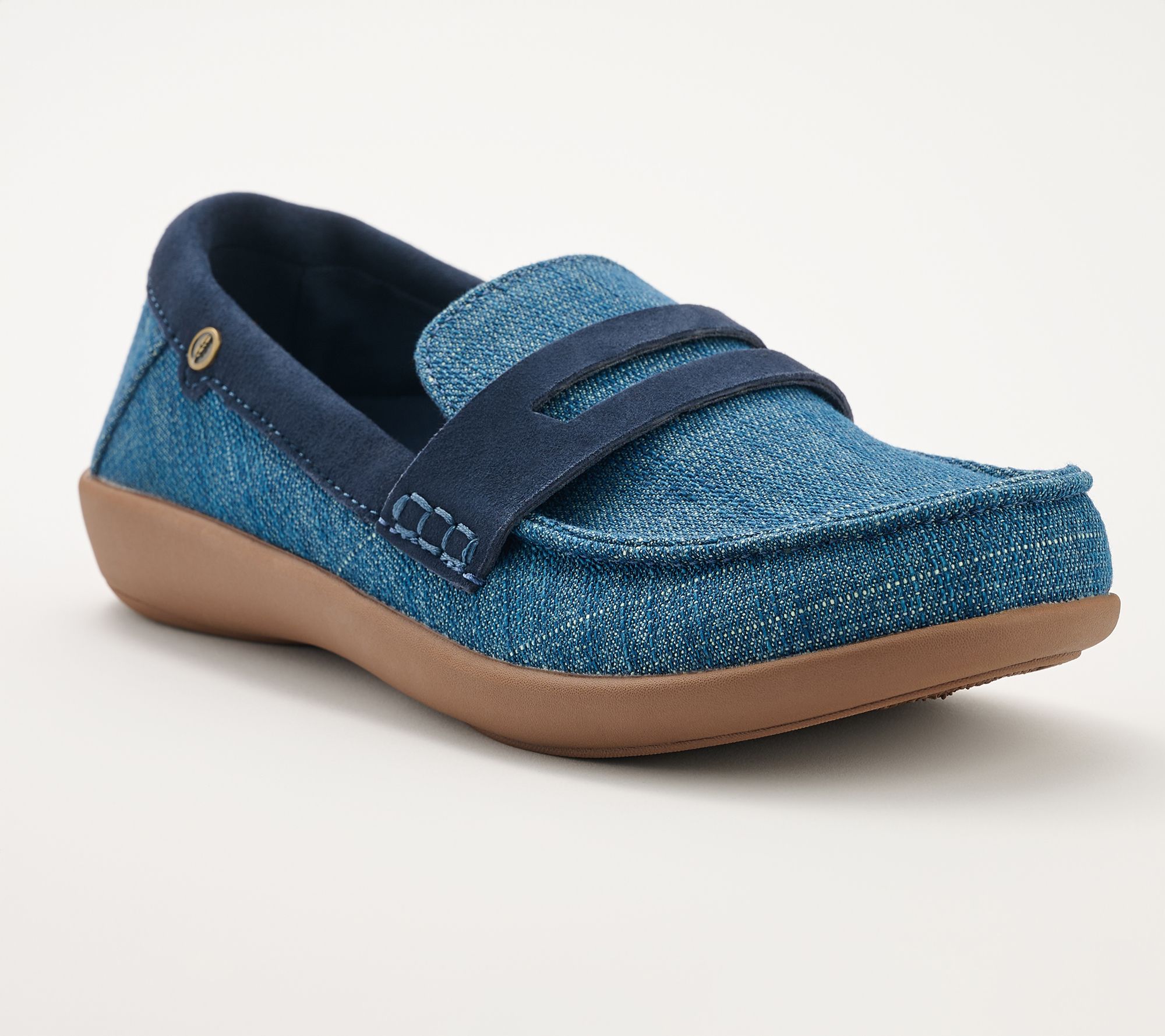 Revitalign Orthotic Penny Loafer Slip-Ons - Siesta Vista