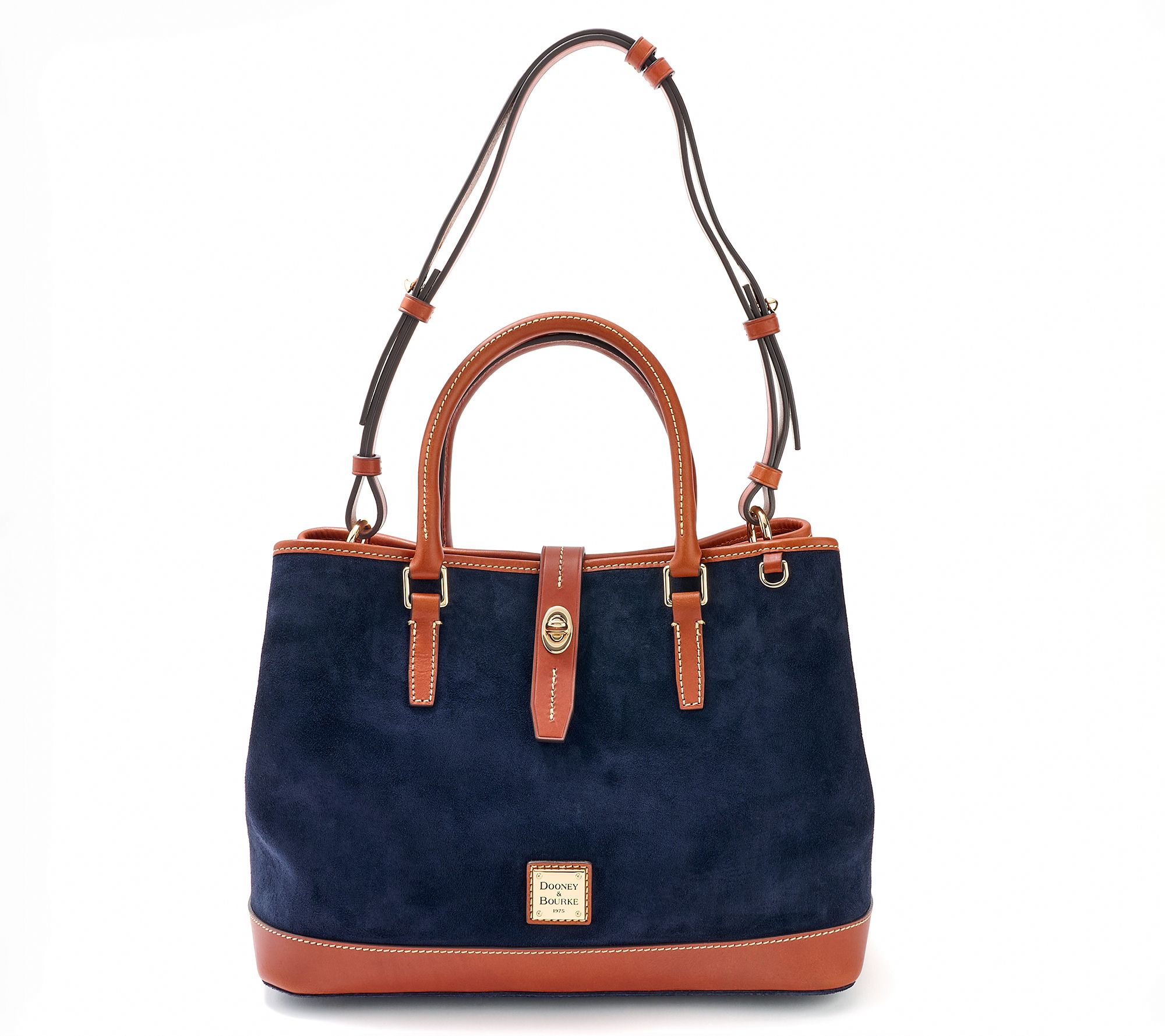 Dooney & Bourke Suede Perry Satchel