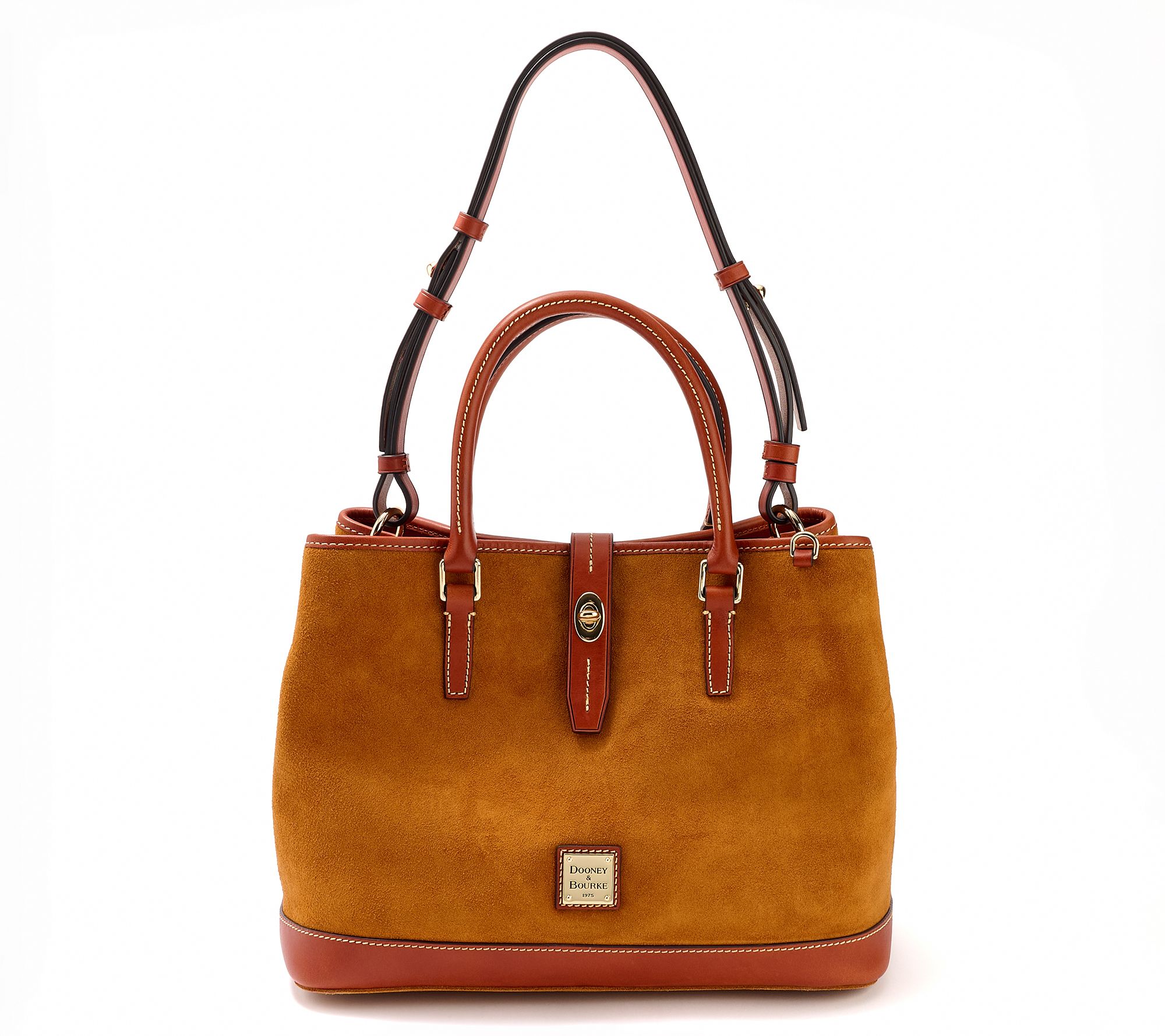 Dooney & Bourke Suede Perry Satchel