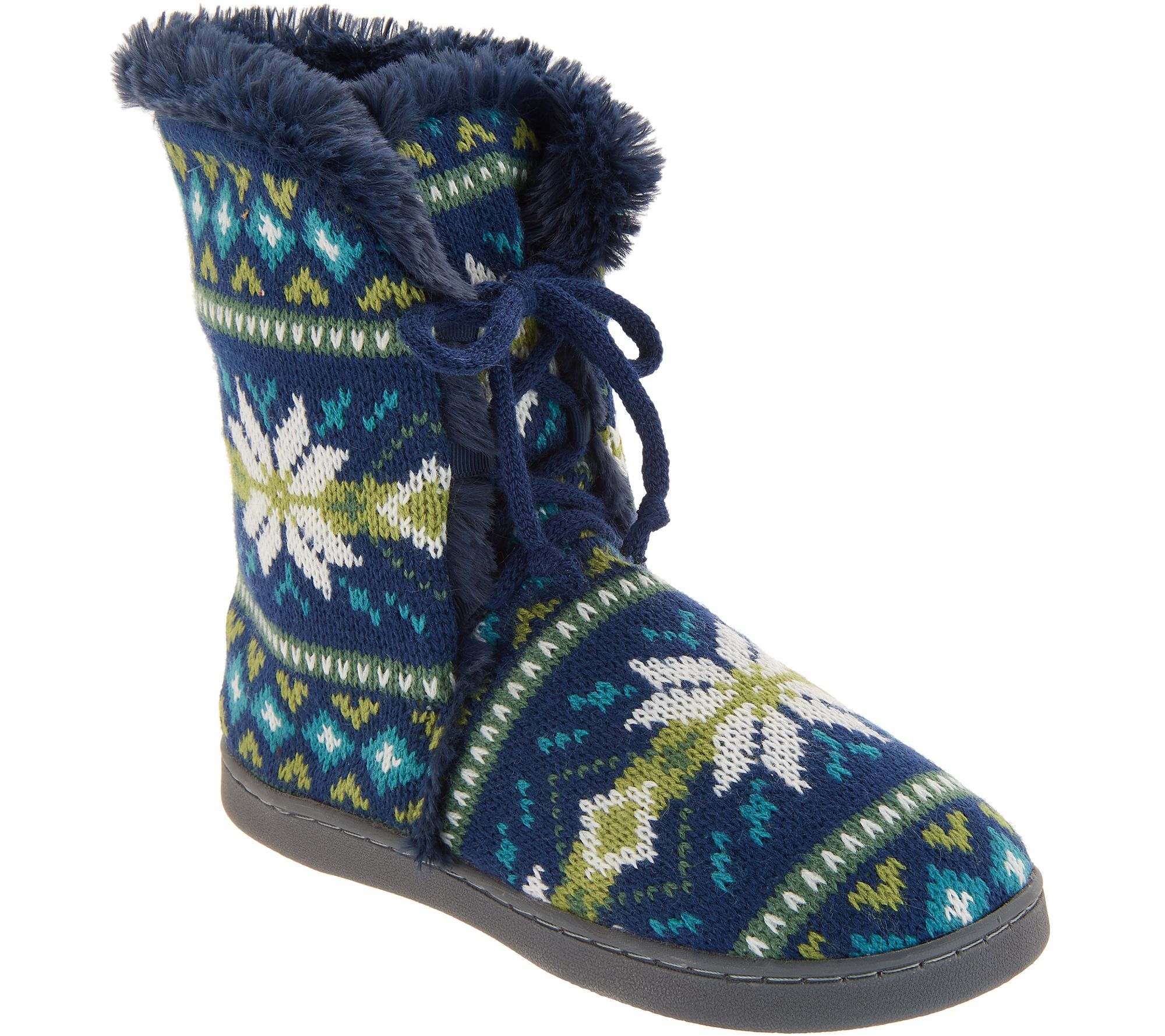 qvc slipper boots