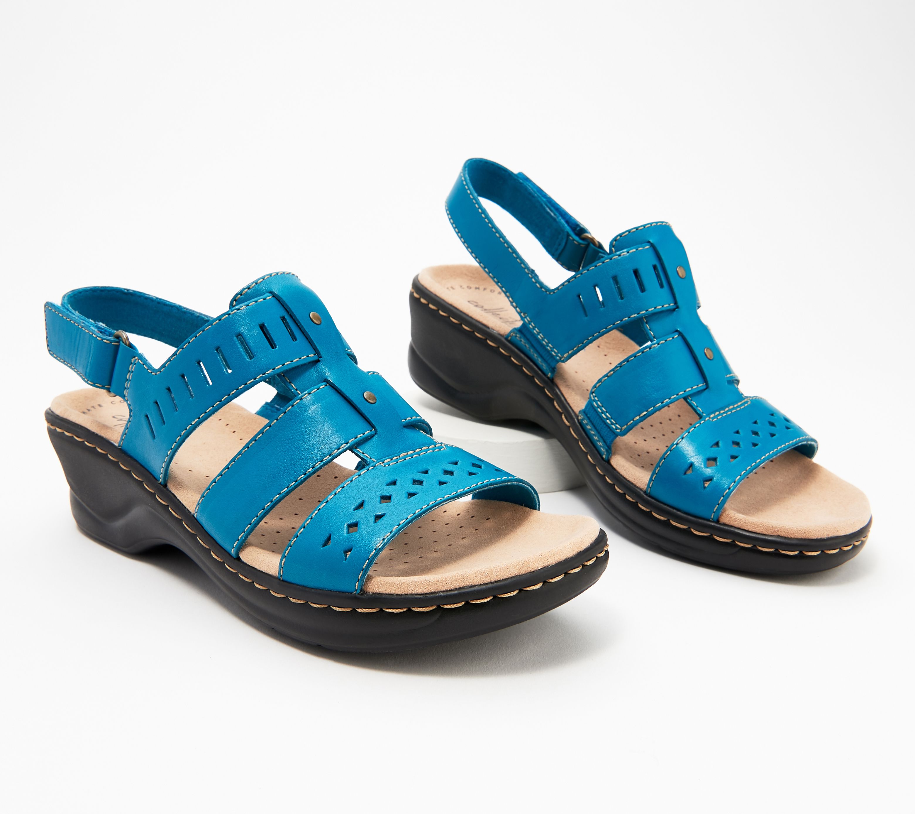 qvc clarks lexi sandals