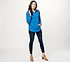 Isaac Mizrahi Live! SOHO Baby French Terry Hooded Top, 2 of 3