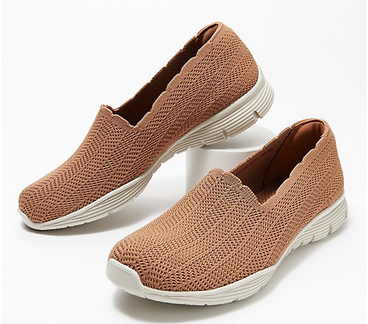 Skechers Seager Washable Knit Slip-Ons - Rewrite