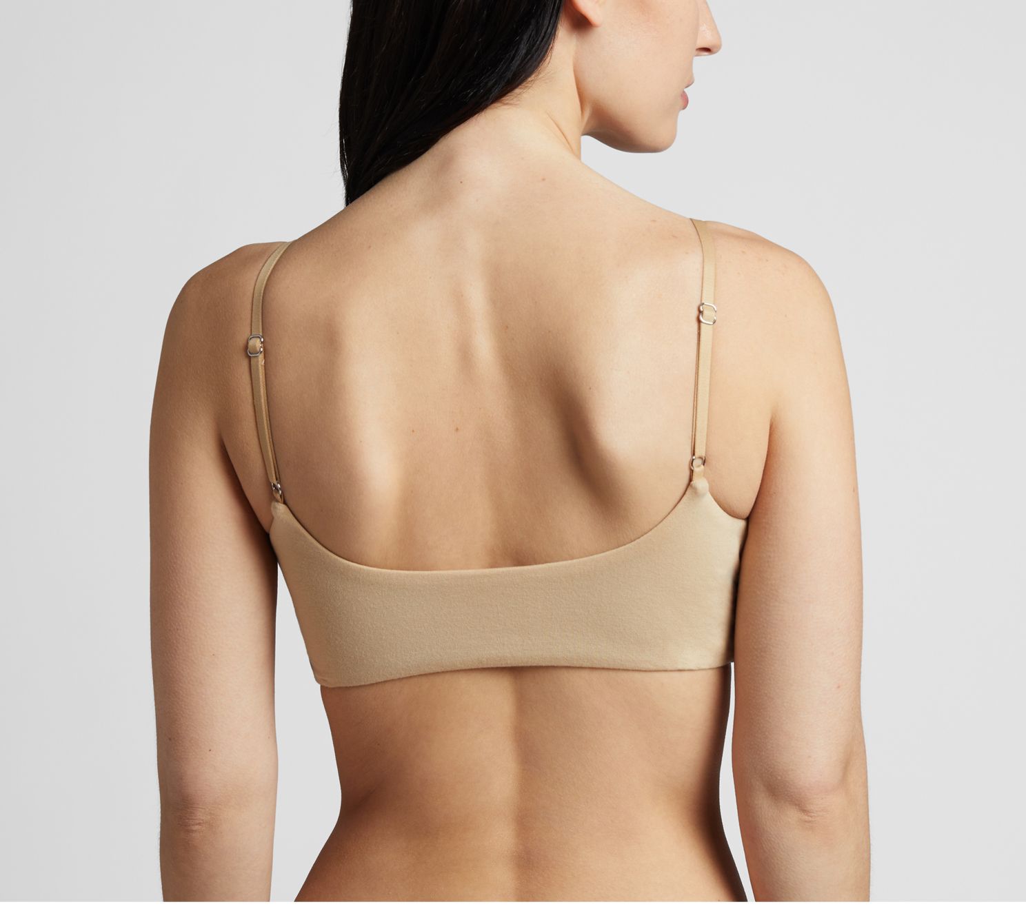 Slick Chicks Women's Side Fastener Adaptive Bra - Beige XS