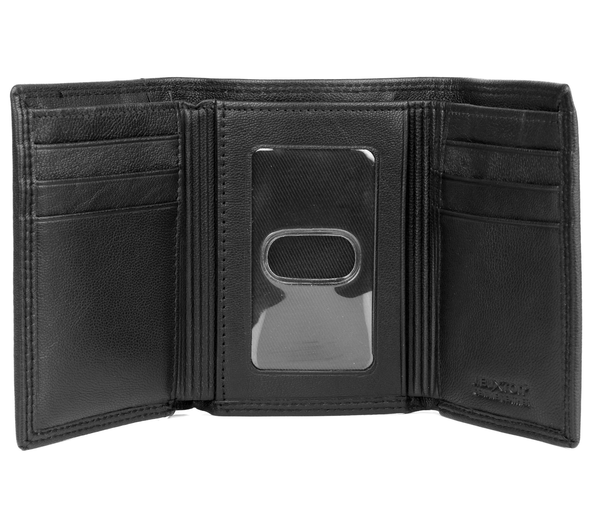 J.BUXTON Emblem I.D. Three-Fold Wallet