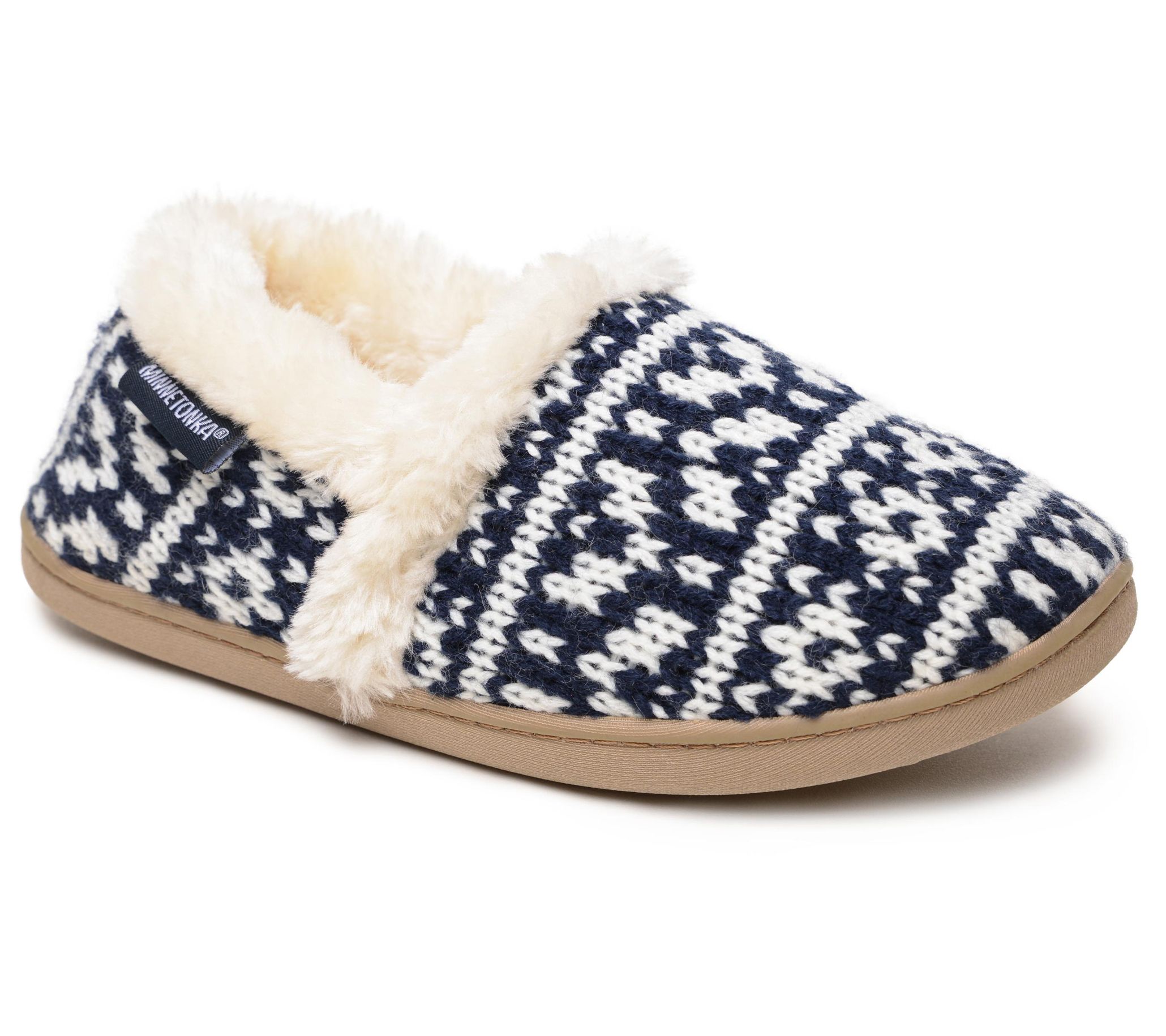 Minnetonka Women's Dina Slip-On Slippers - QVC.com