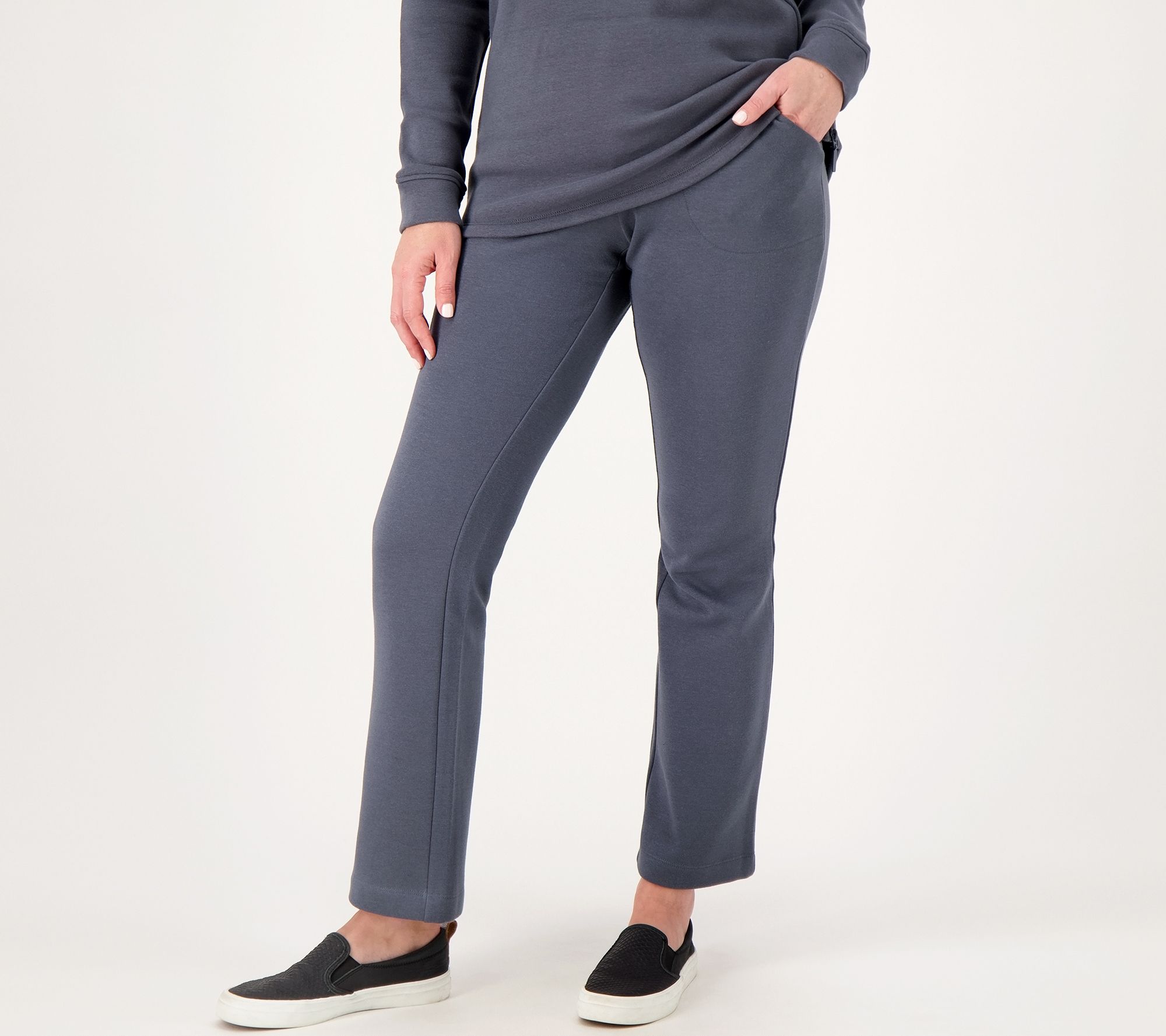 Denim & Co. Active Regular Printed Duo Stretch Leggings 