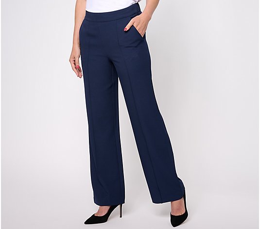 Isaac Mizrahi Live! Tall Forever Twill Pull on Trouser - QVC.com