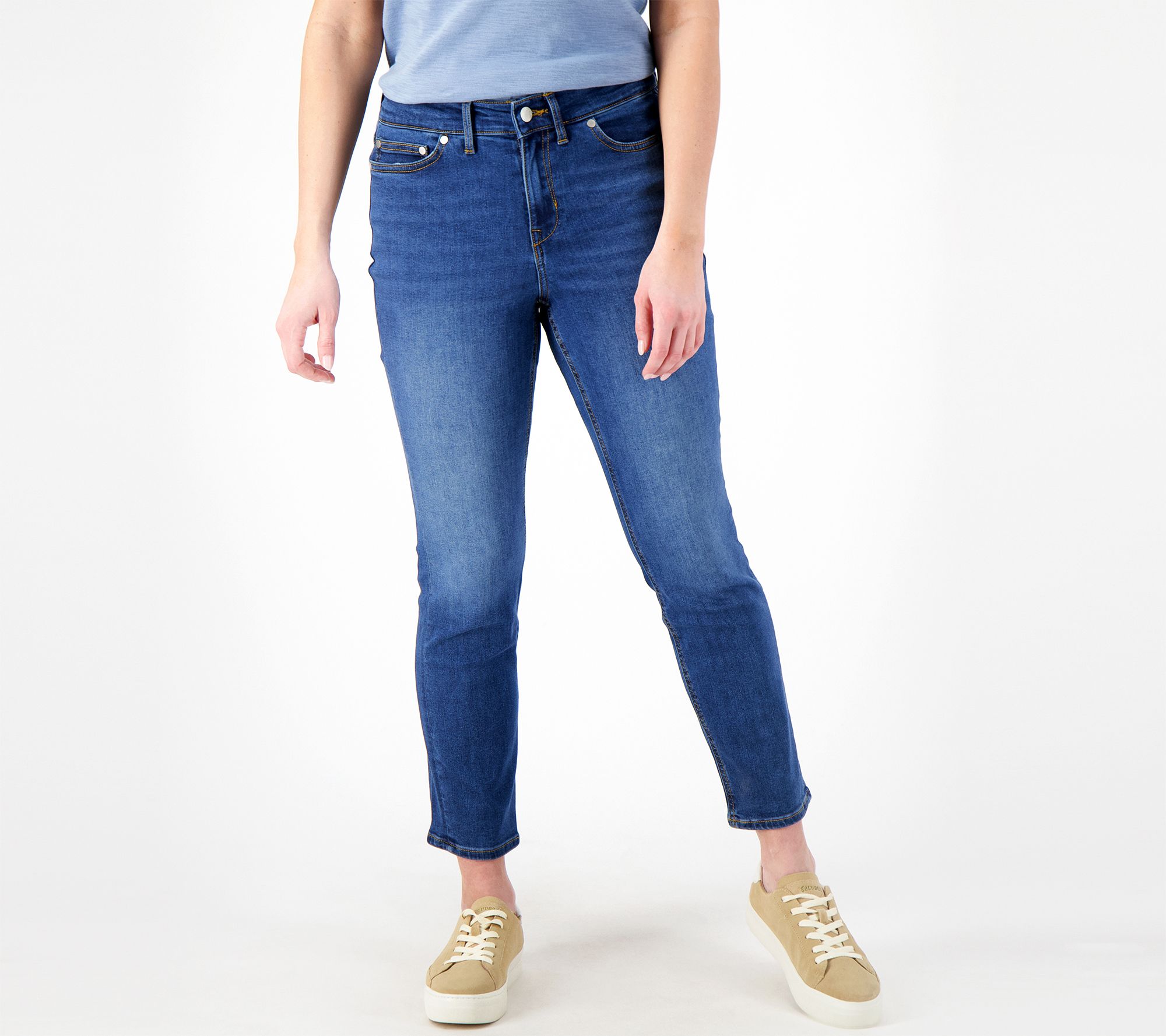 "As Is" Encore by Idina Menzel Regular Skinny Ankle Jeans