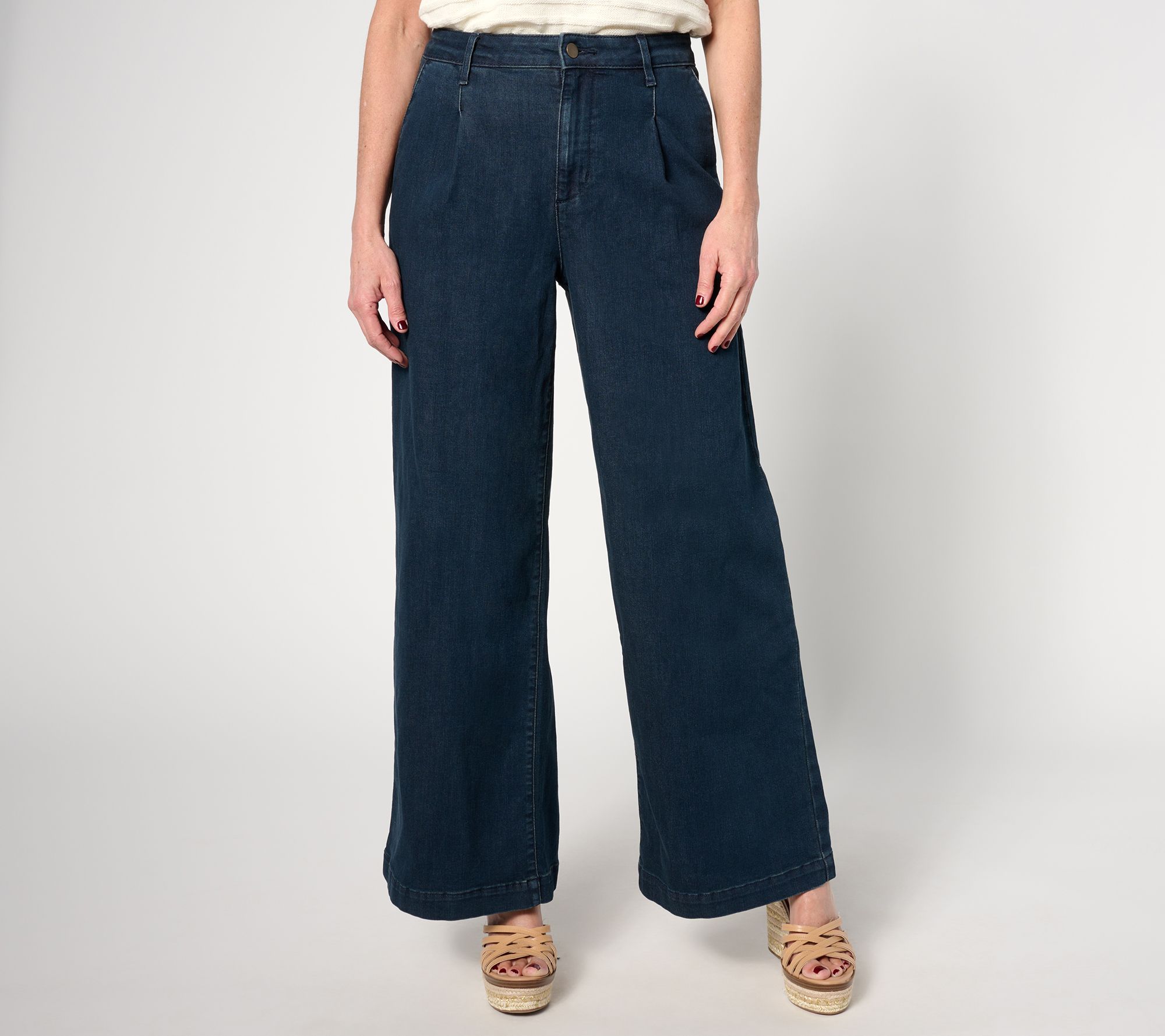 BEAUTIFUL by Lawrence Zarian Regular Trouser Jean - QVC.com