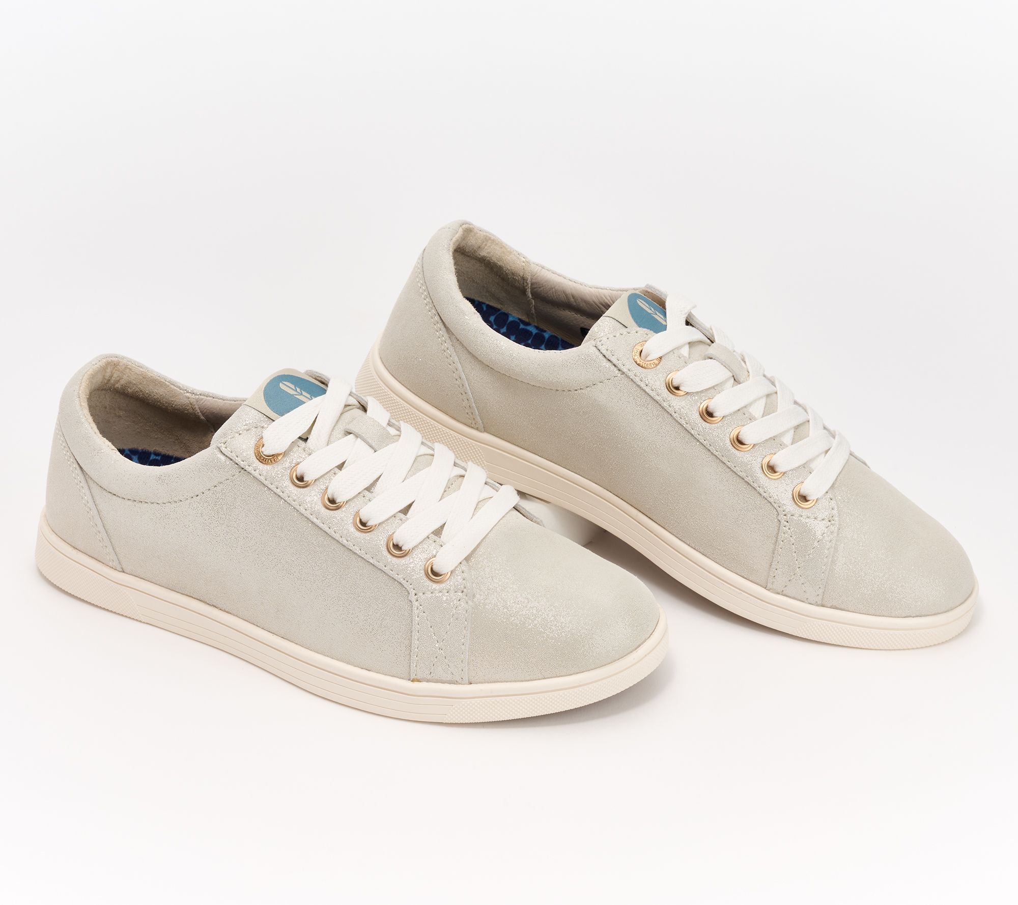 Revitalign Orthotic Casual Leather Sneakers Empire - QVC.com