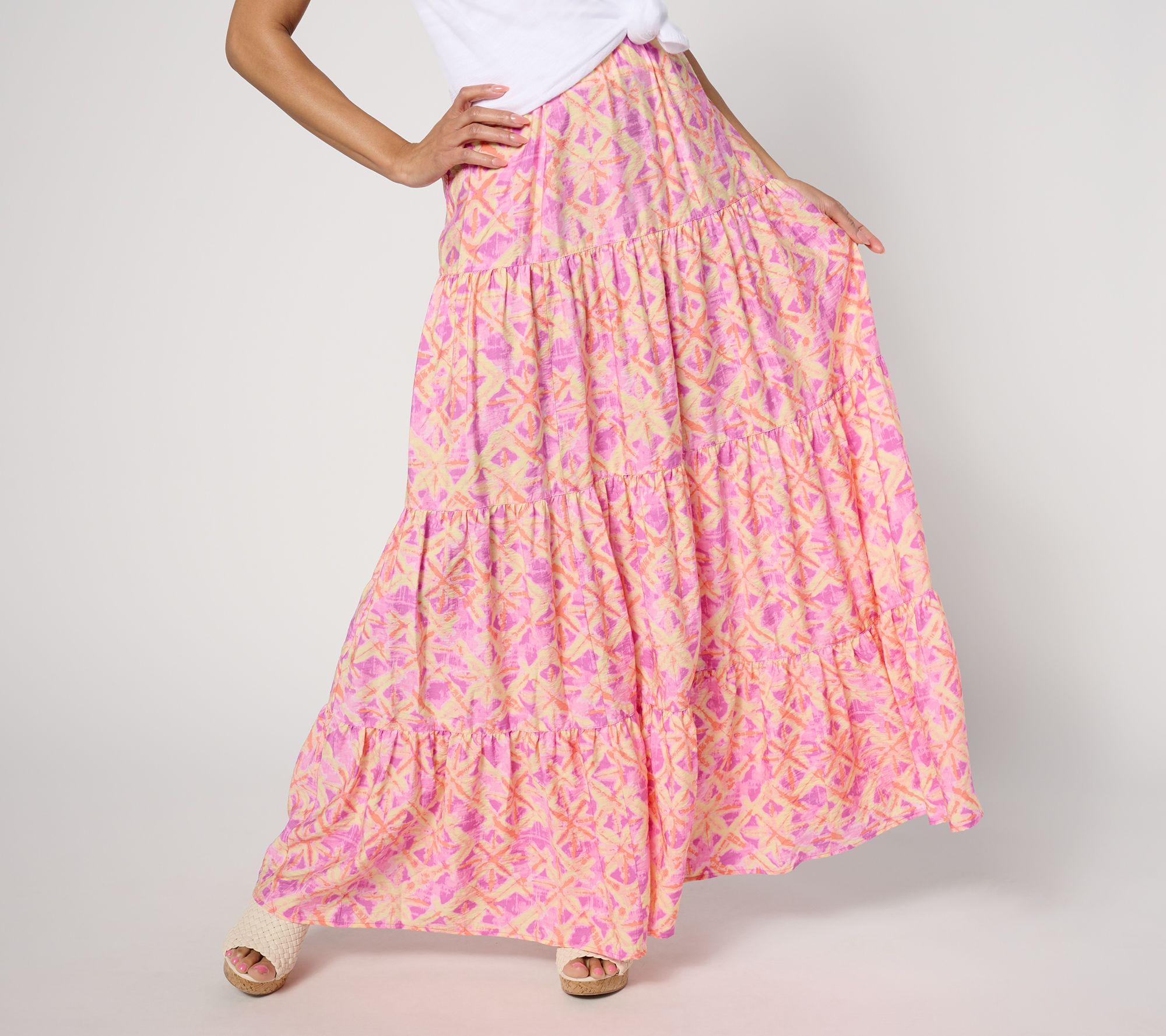 Peace Love World Spring Summer Skirts Skorts QVC