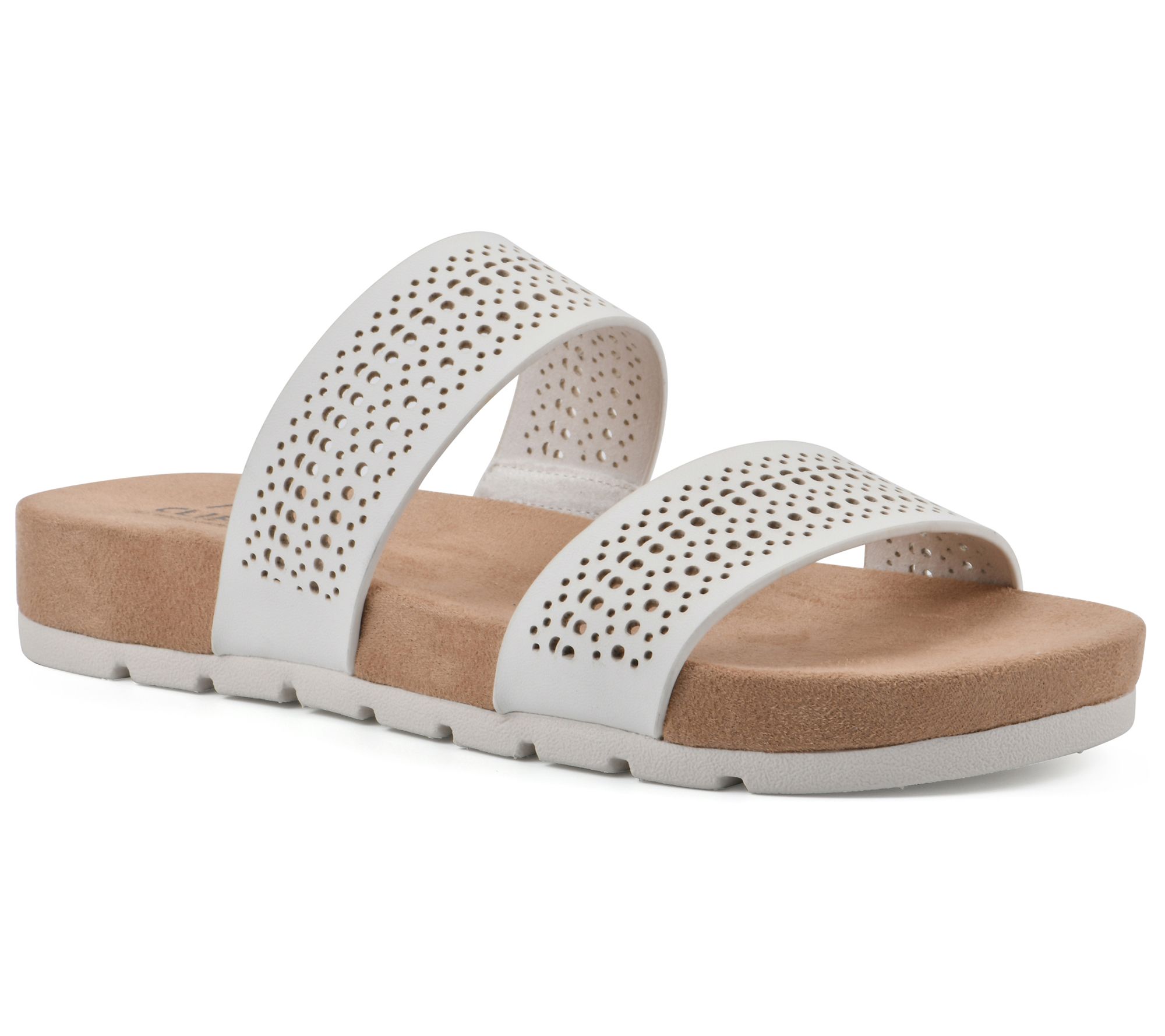 Cliffs by White Mountain Double Strapped Sandals - Thrilled
