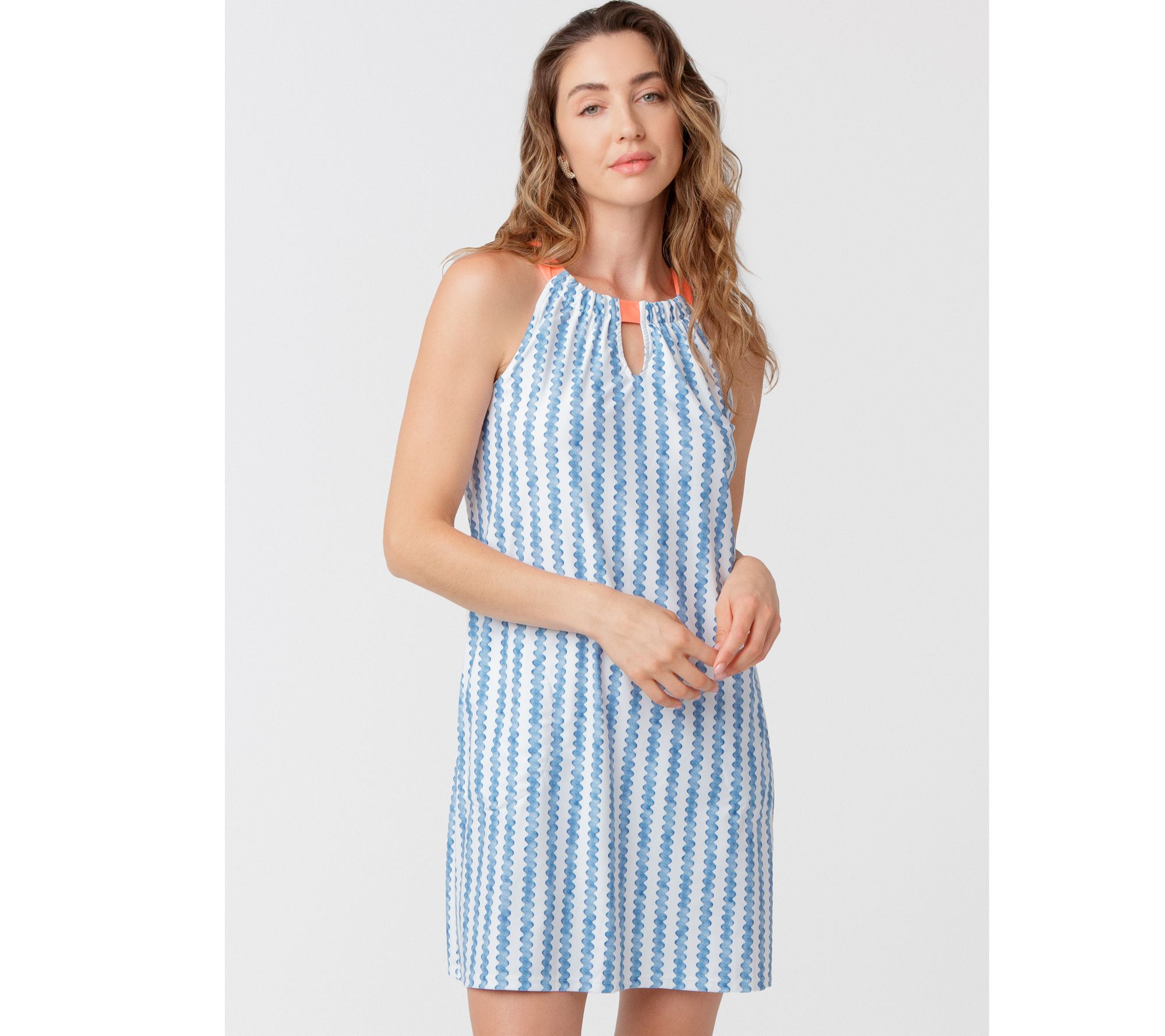 Cabana Life Sleeveless Shift Dress UPF 50