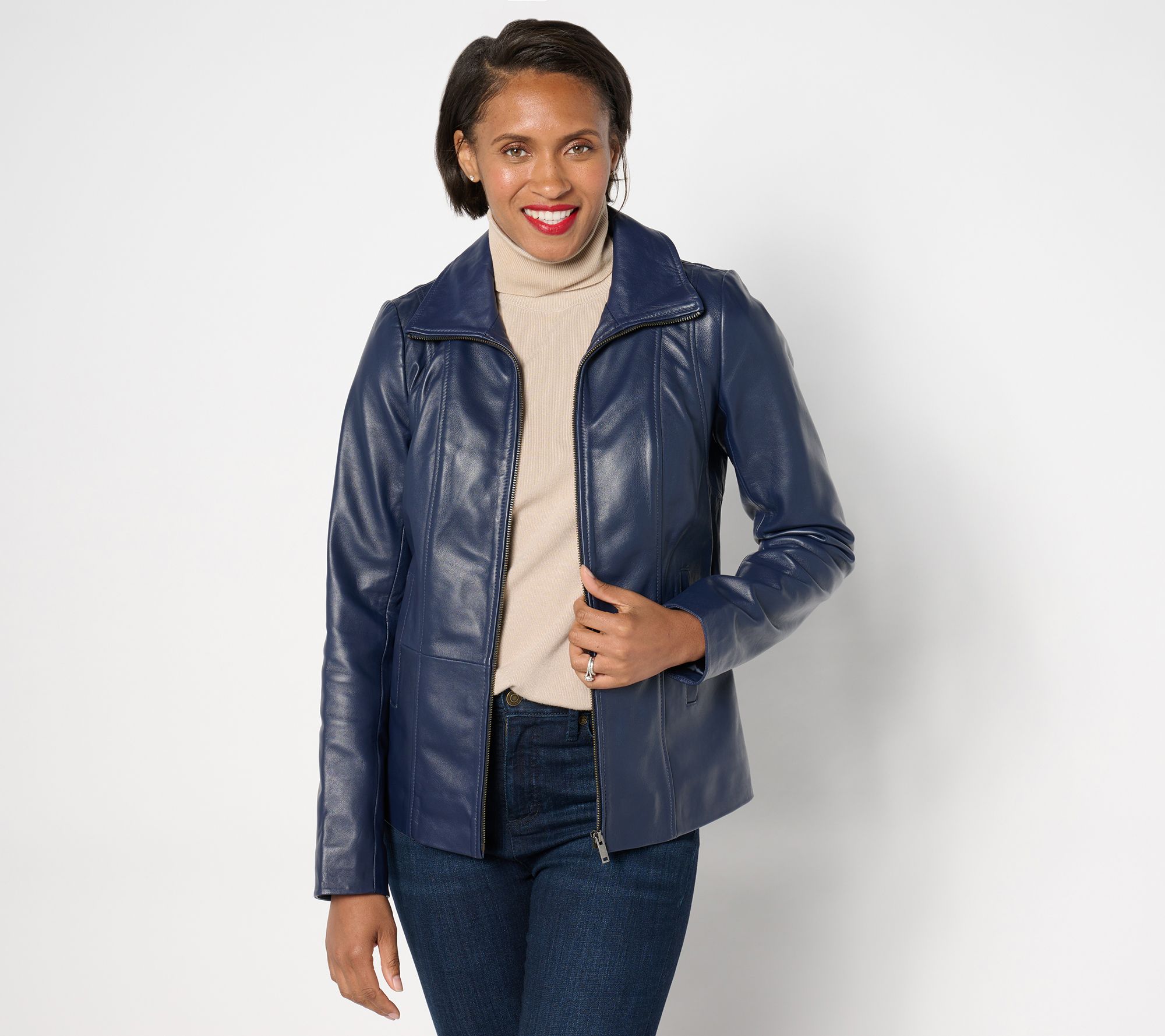 Blue Fall Winter Coats Jackets QVC