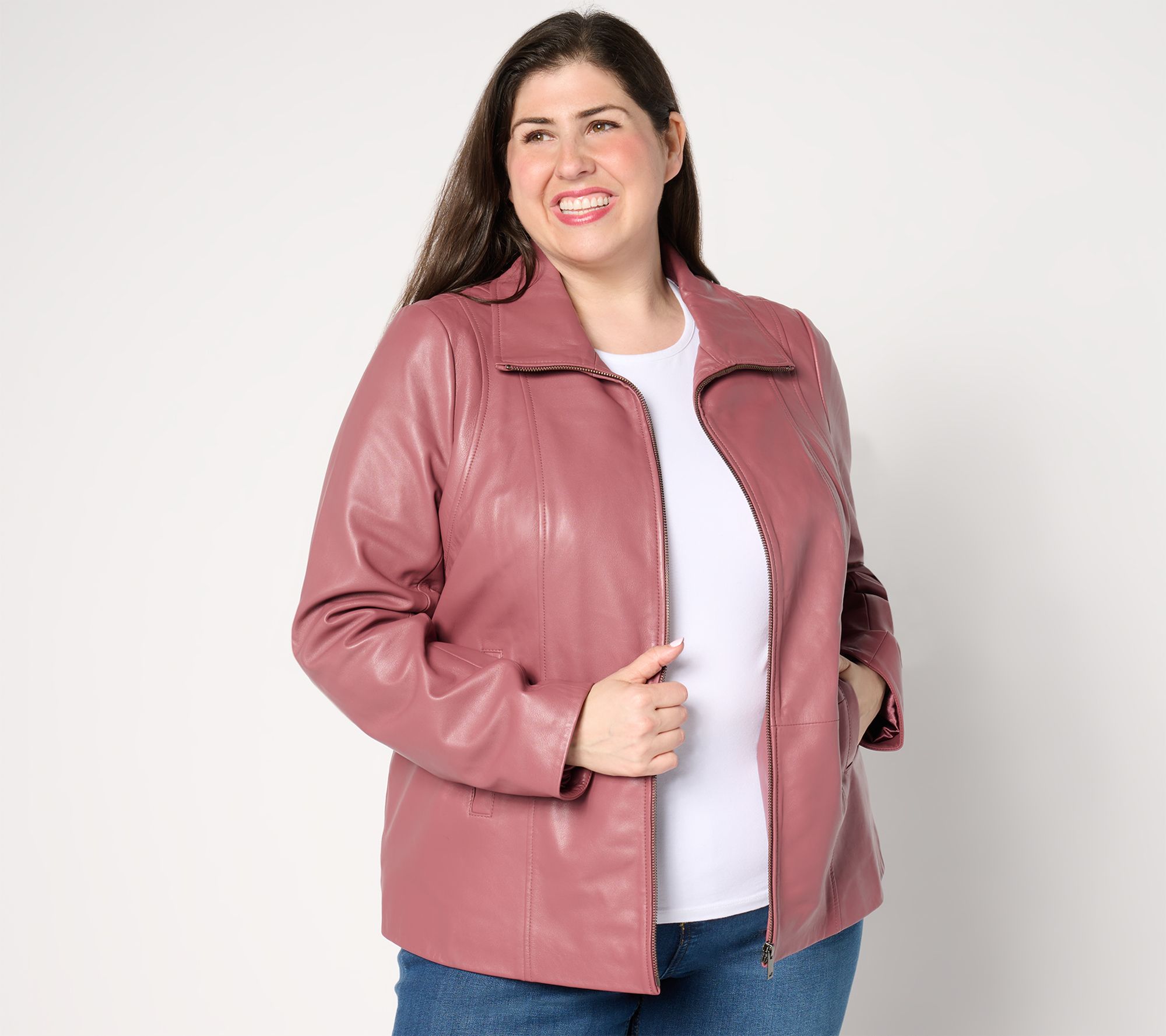 Pink Fall Winter Coats Jackets QVC