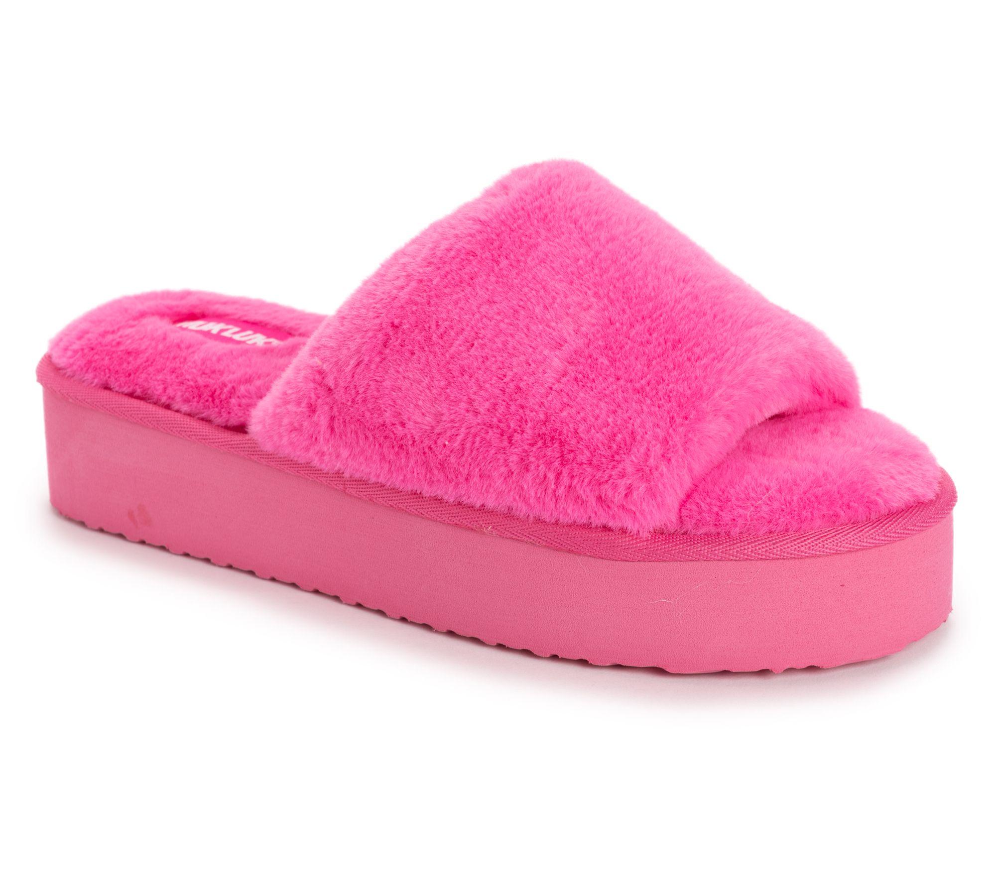 Muk Luks Women's Platform Slide Slipper - QVC.com