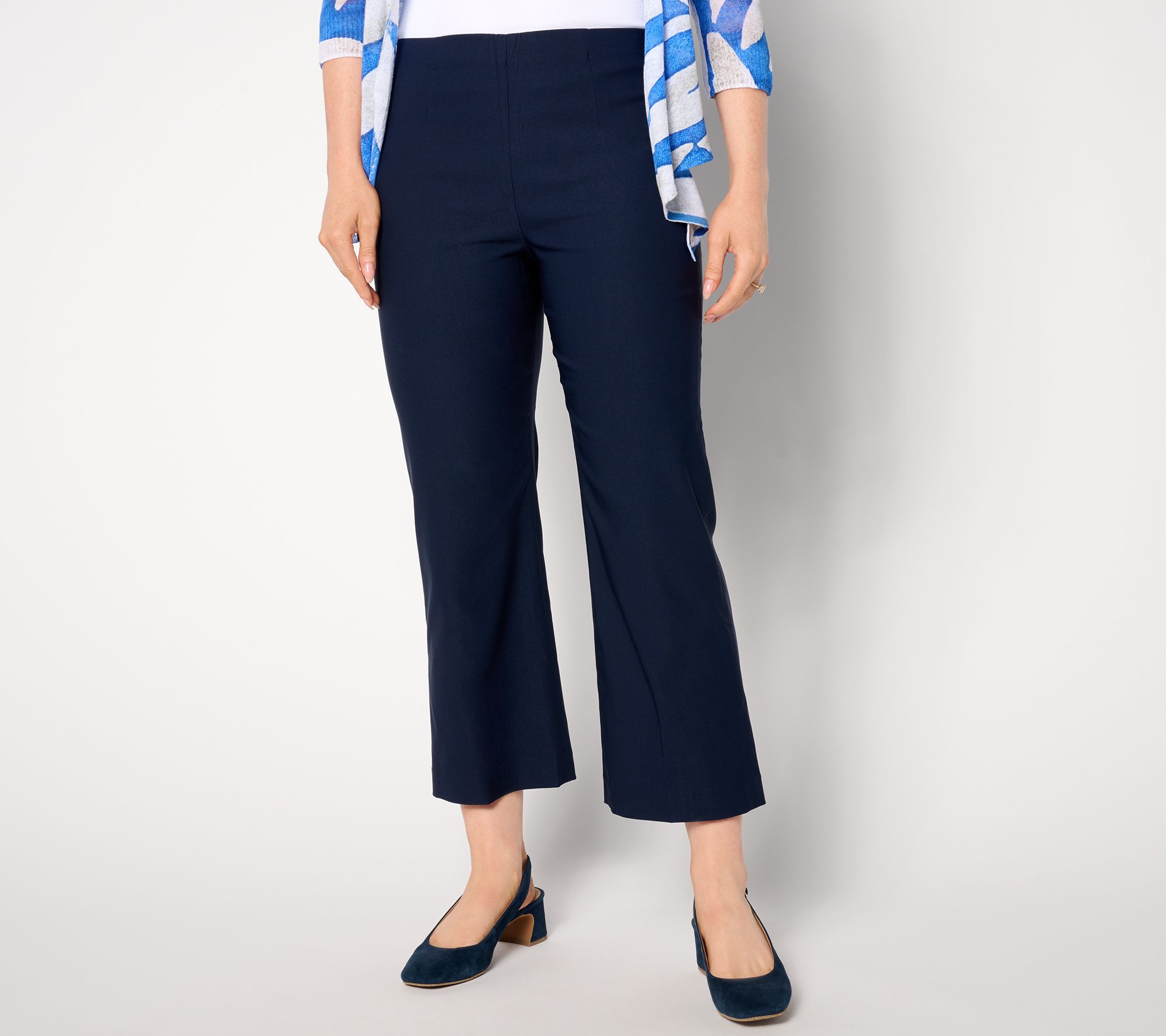 As Is NIC+ZOE Polished Wonderstretch Crop Pant