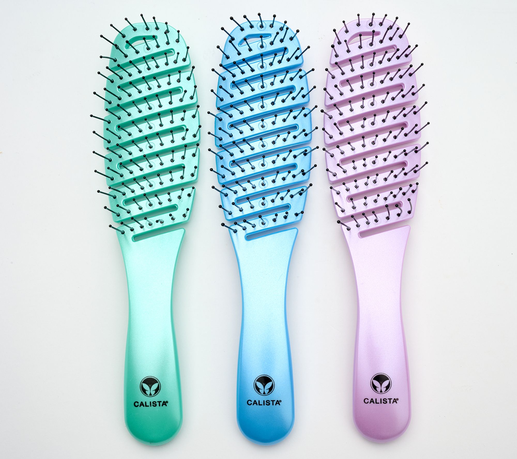 Calista Smoothie Brush Trio - Jade, Sky, Periwinkle