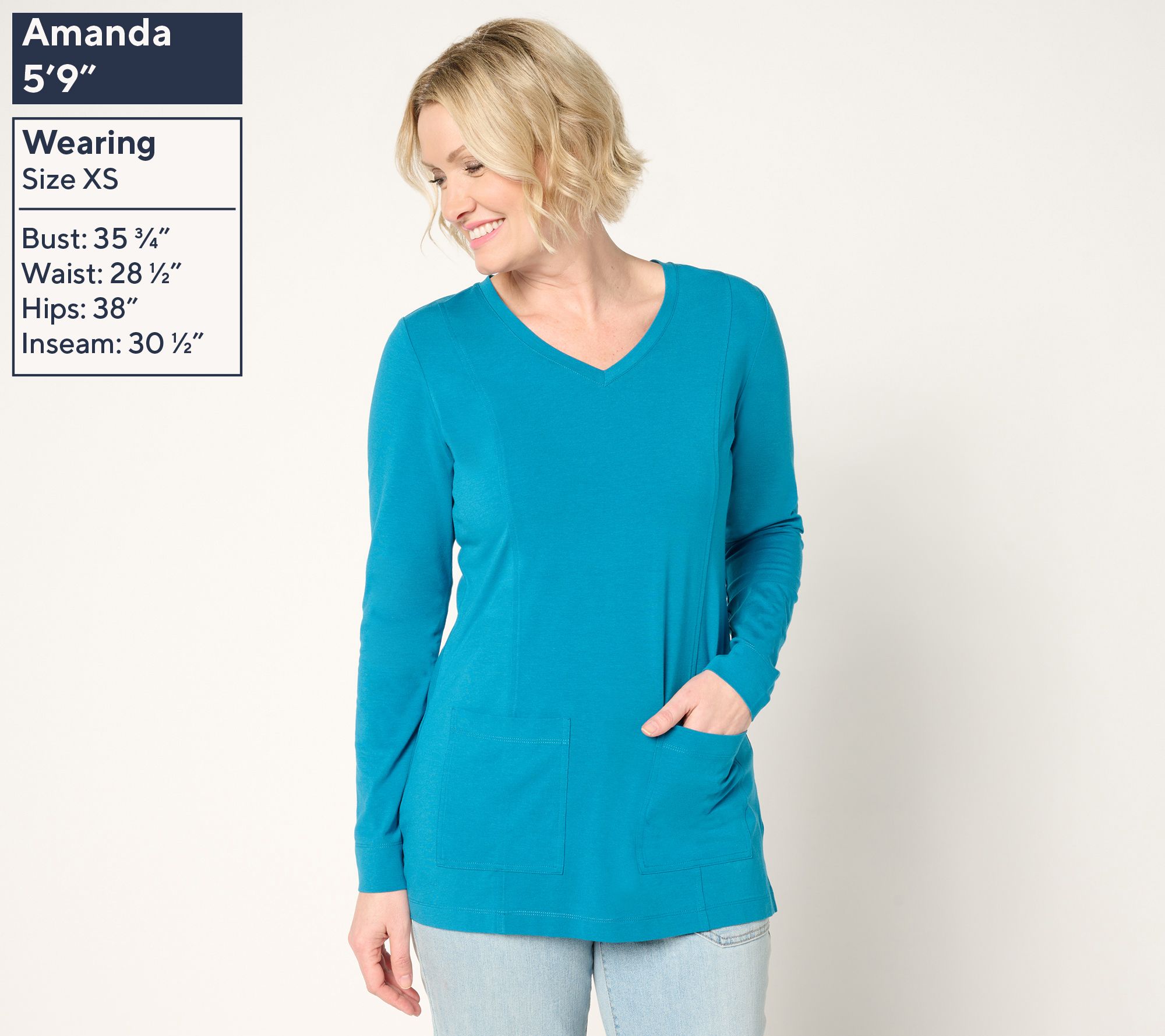 トップス SFO Lace Up Denim Top - Amalfi Wash | Talbots