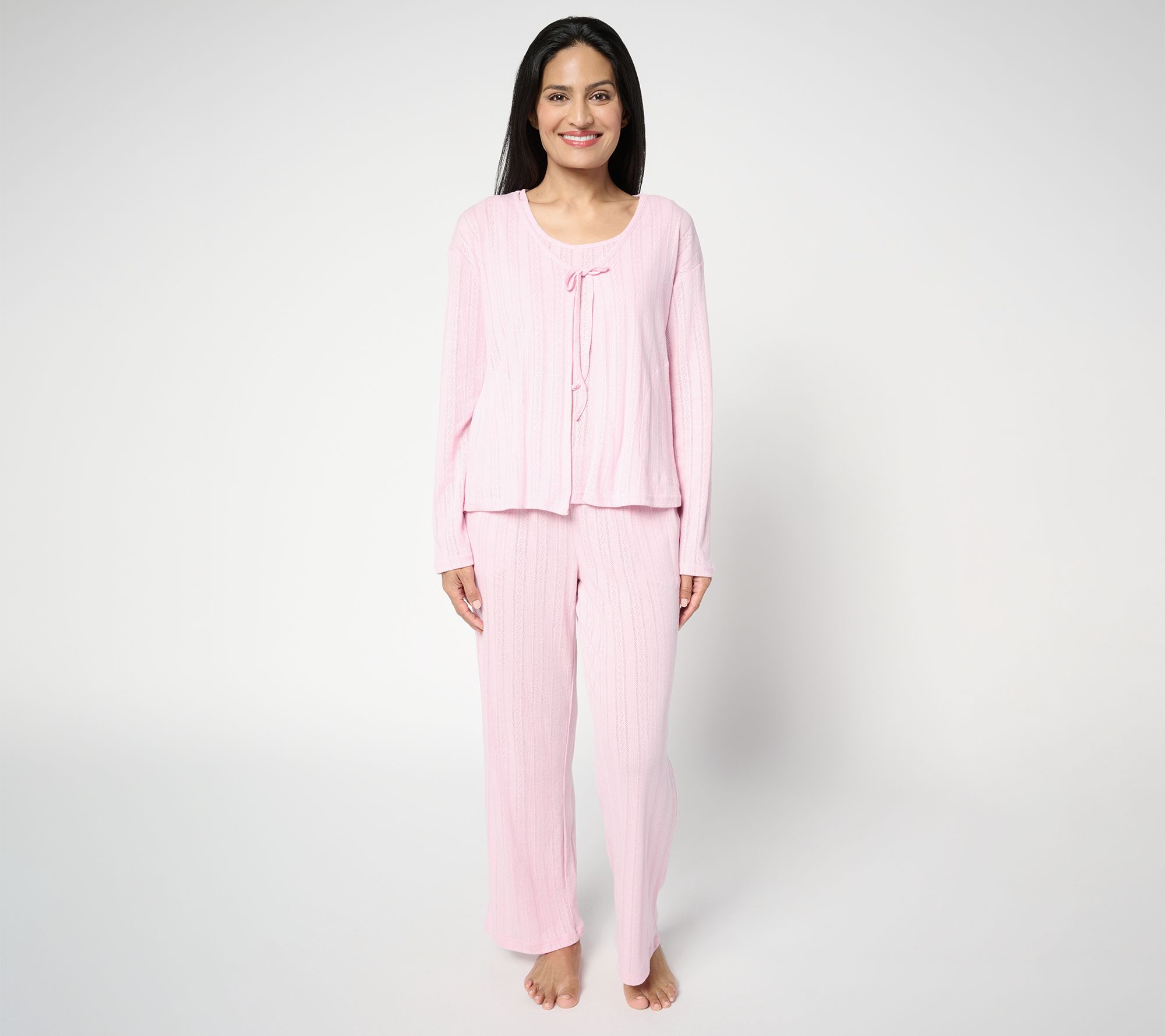 MUK LUKS Pointelle 3-Piece Lounge Set