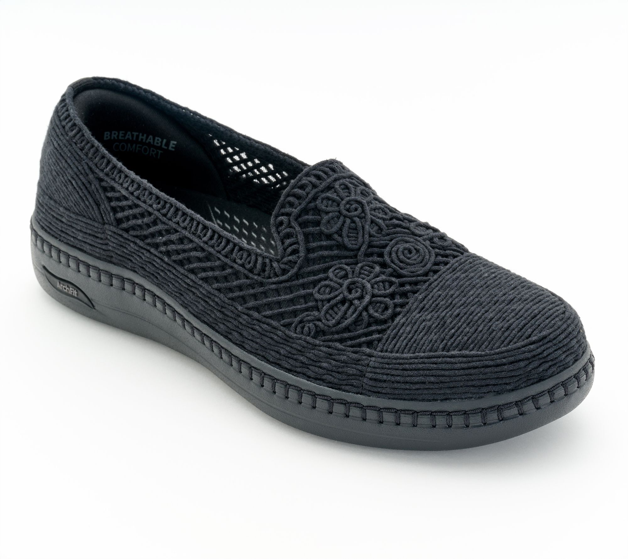 Skechers Arch Fit Inspire Crochet Slip-On Loafers - Venice