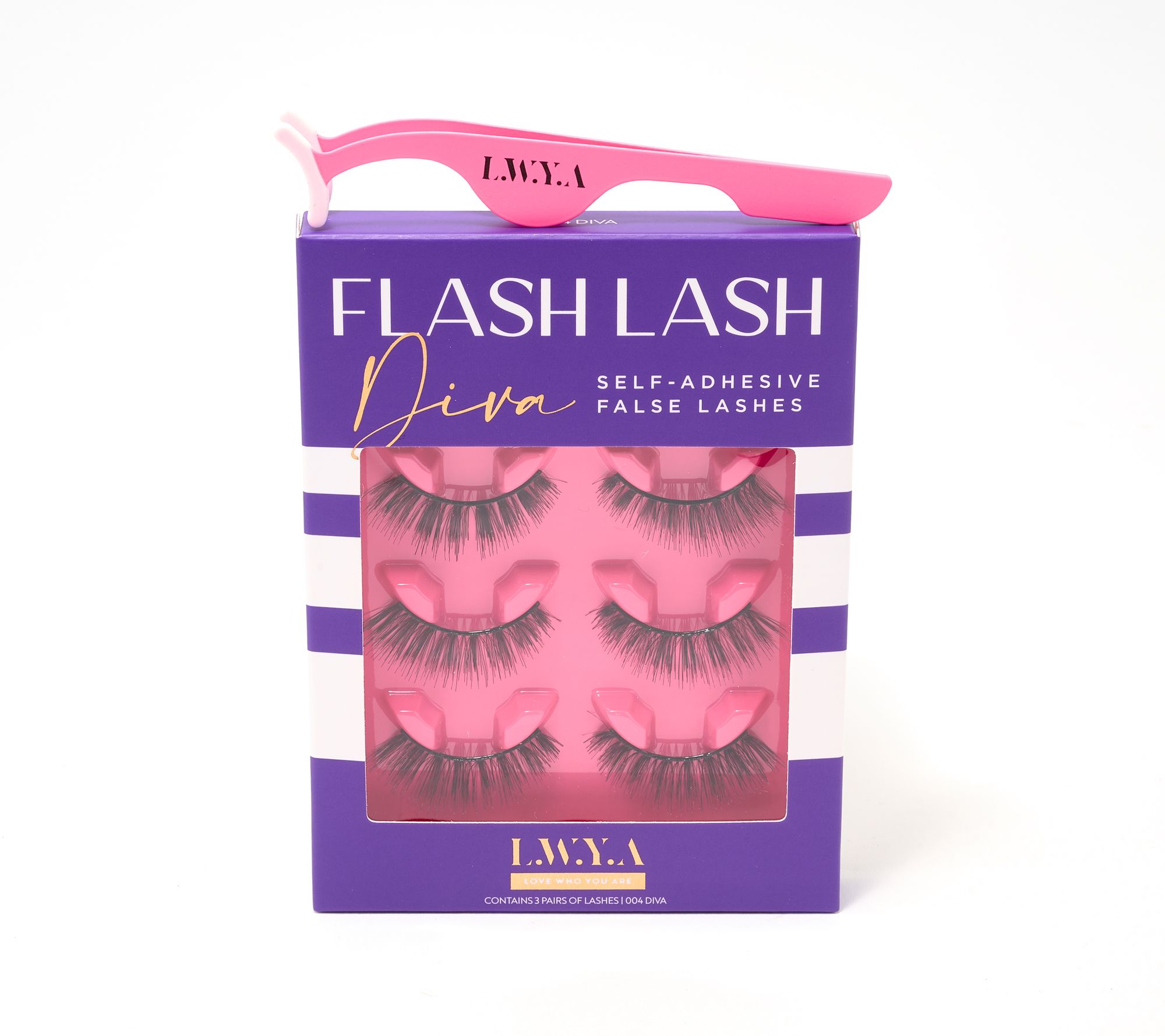 LWYA by Kim Gravel Flash Lash Trio with Applicator