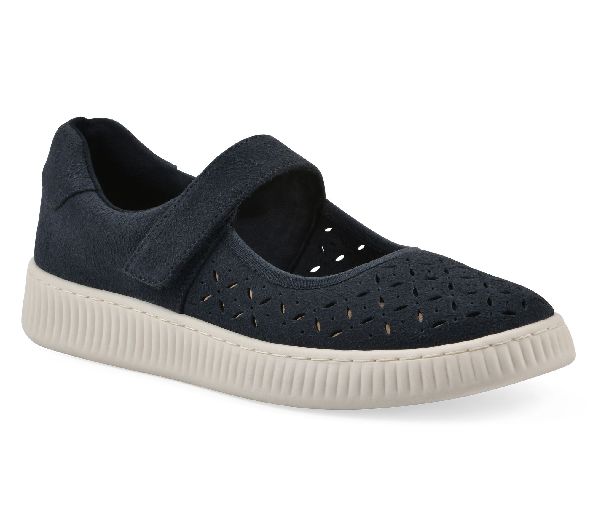 White Mountain Adjustable Mary Jane Sneaker - Doubles