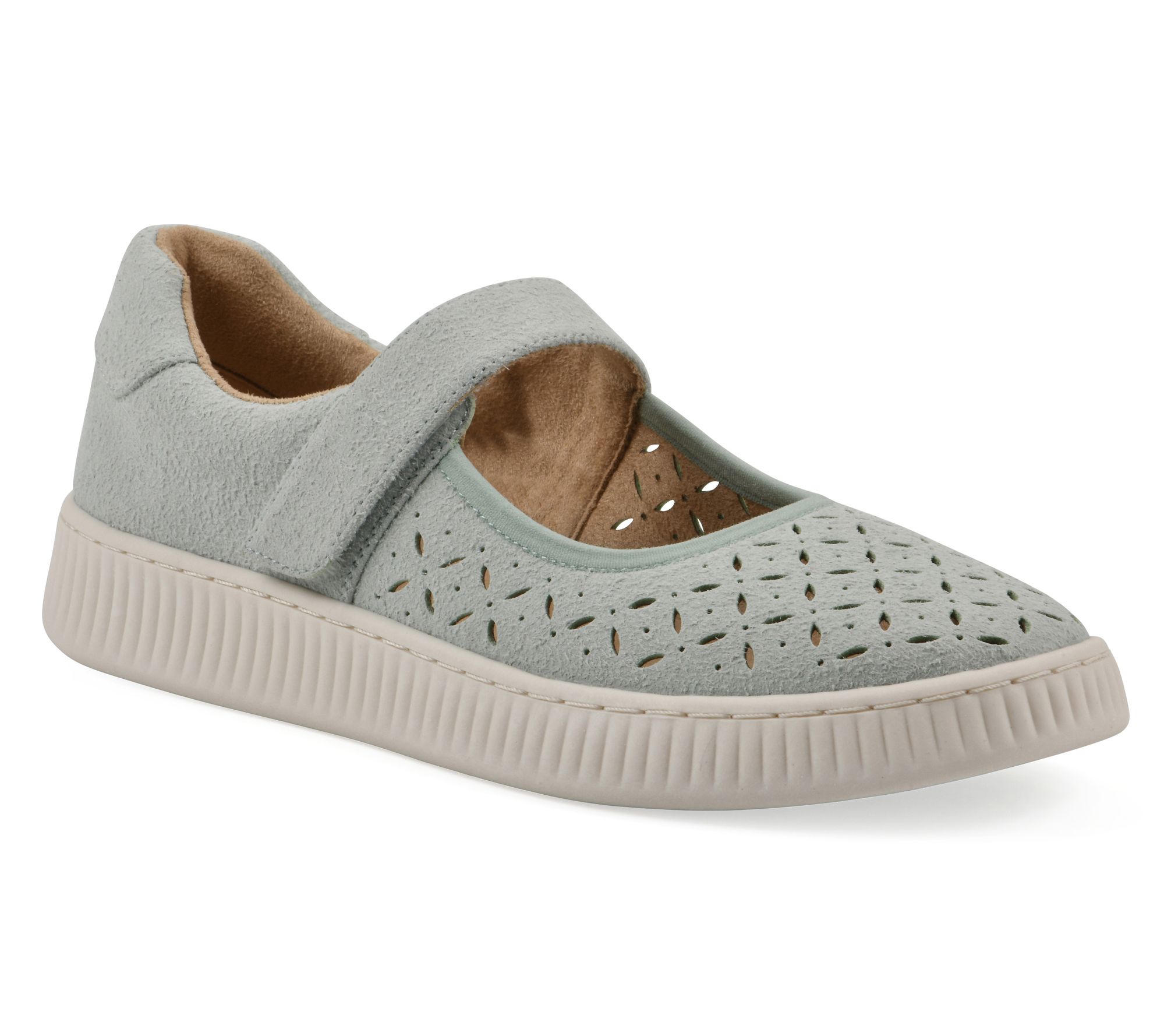 White Mountain Adjustable Mary Jane Sneaker - Doubles