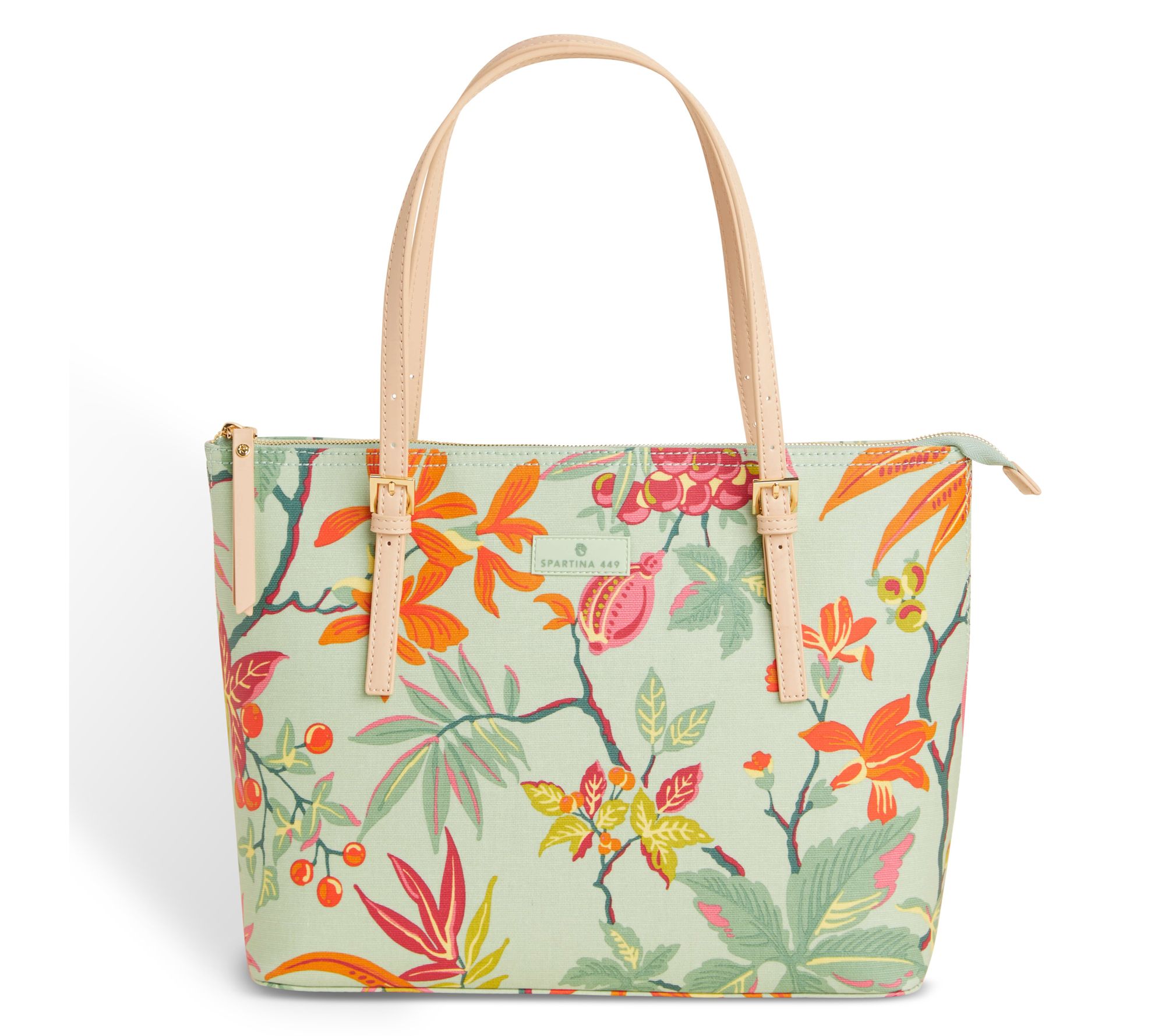 Spartina 449 Zip Travel Tote Richmond Hill SeaFoam