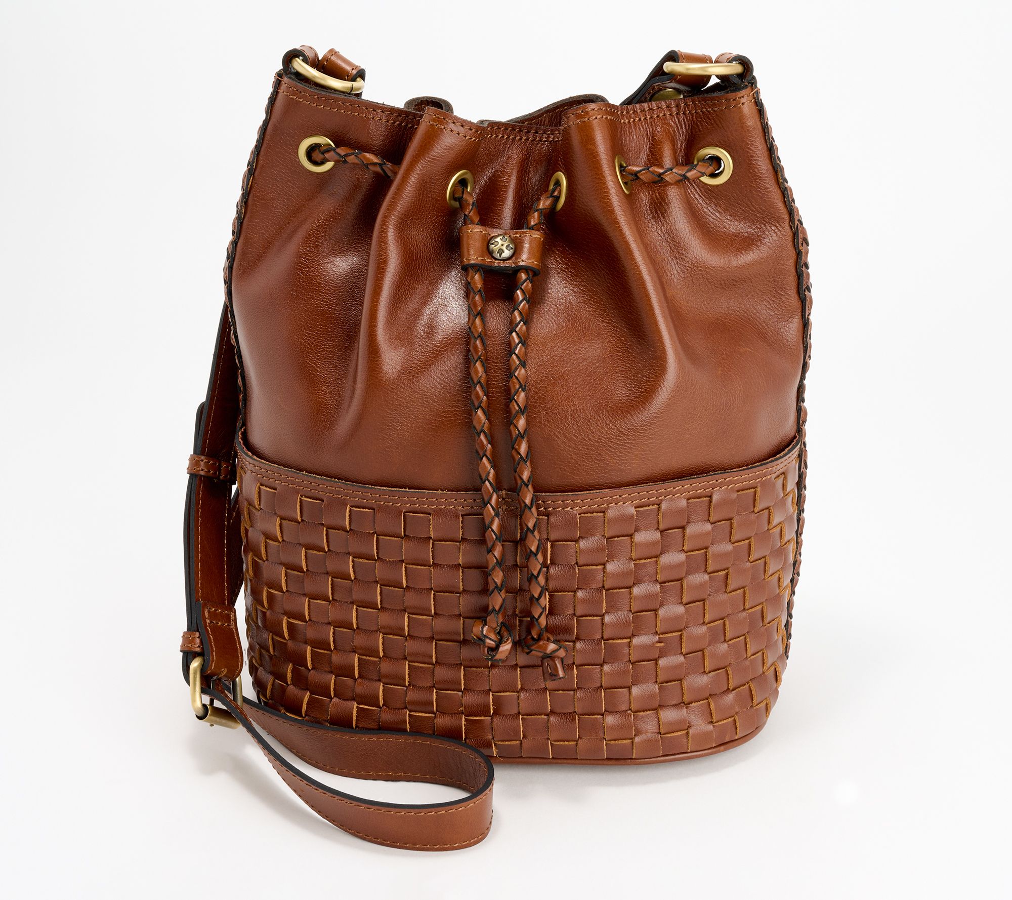 "As Is" Patricia Nash Discovery Leather Mila Crossbody Bag